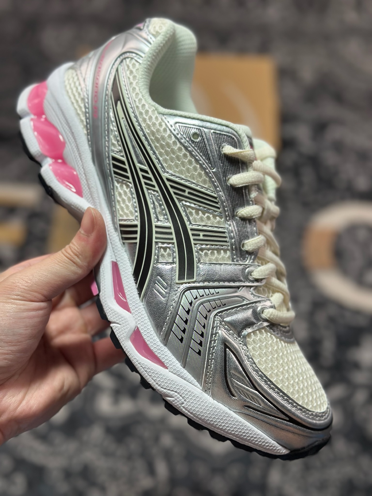 B5280 优选 原装级别 纯原 Asics 亚瑟士 GEL-Kayano 14 低帮运动休闲跑步鞋 1203A537-103