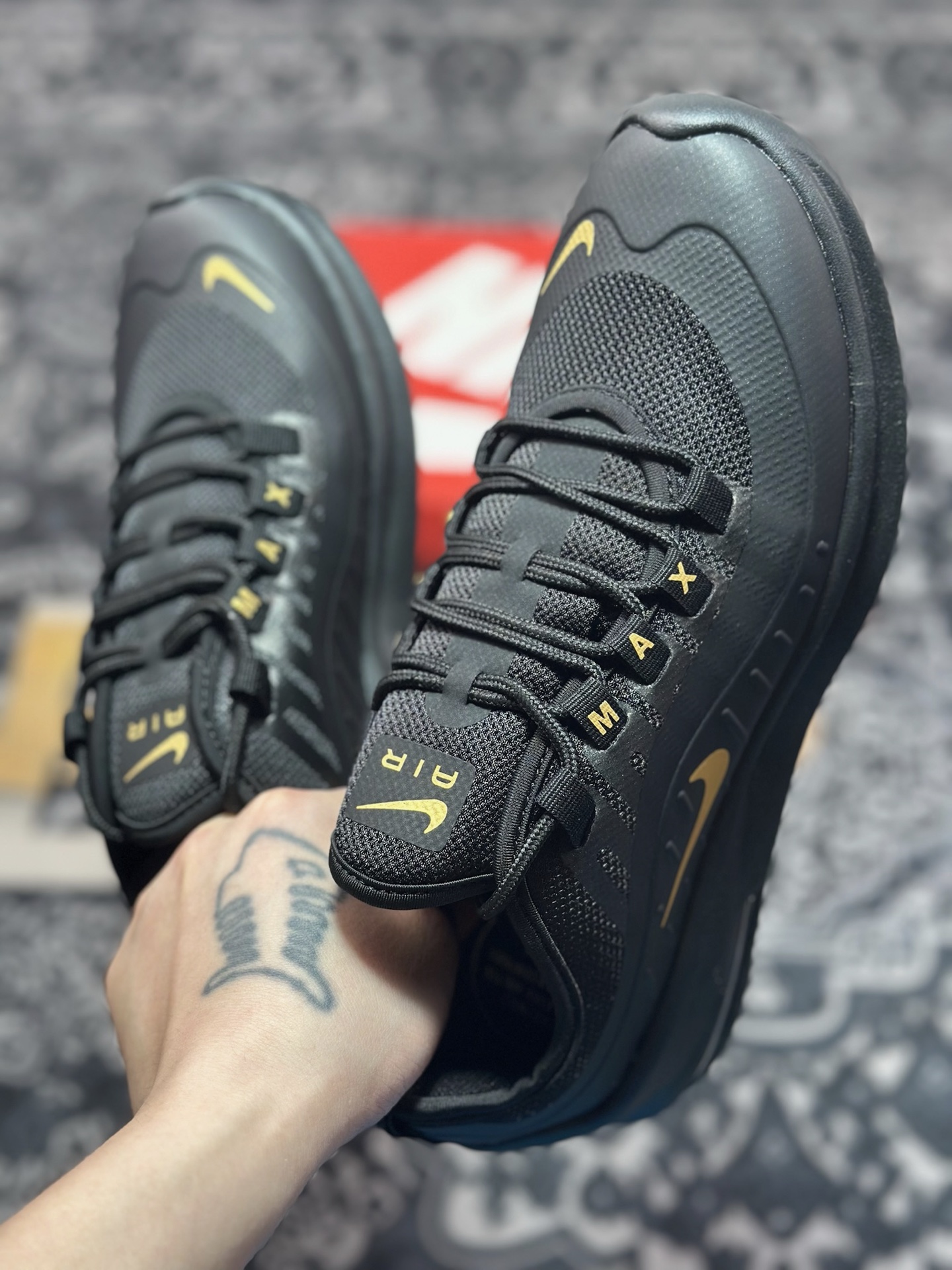 A5180 原装级别 NK Air Max Axis 半掌气垫 简约百搭休闲运动鞋 AA2168-007