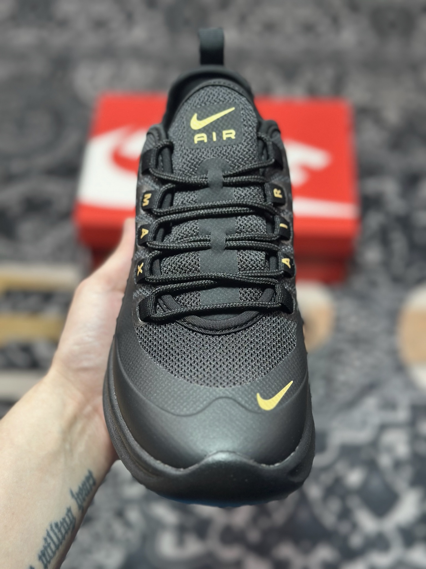 A5180 原装级别 NK Air Max Axis 半掌气垫 简约百搭休闲运动鞋 AA2168-007