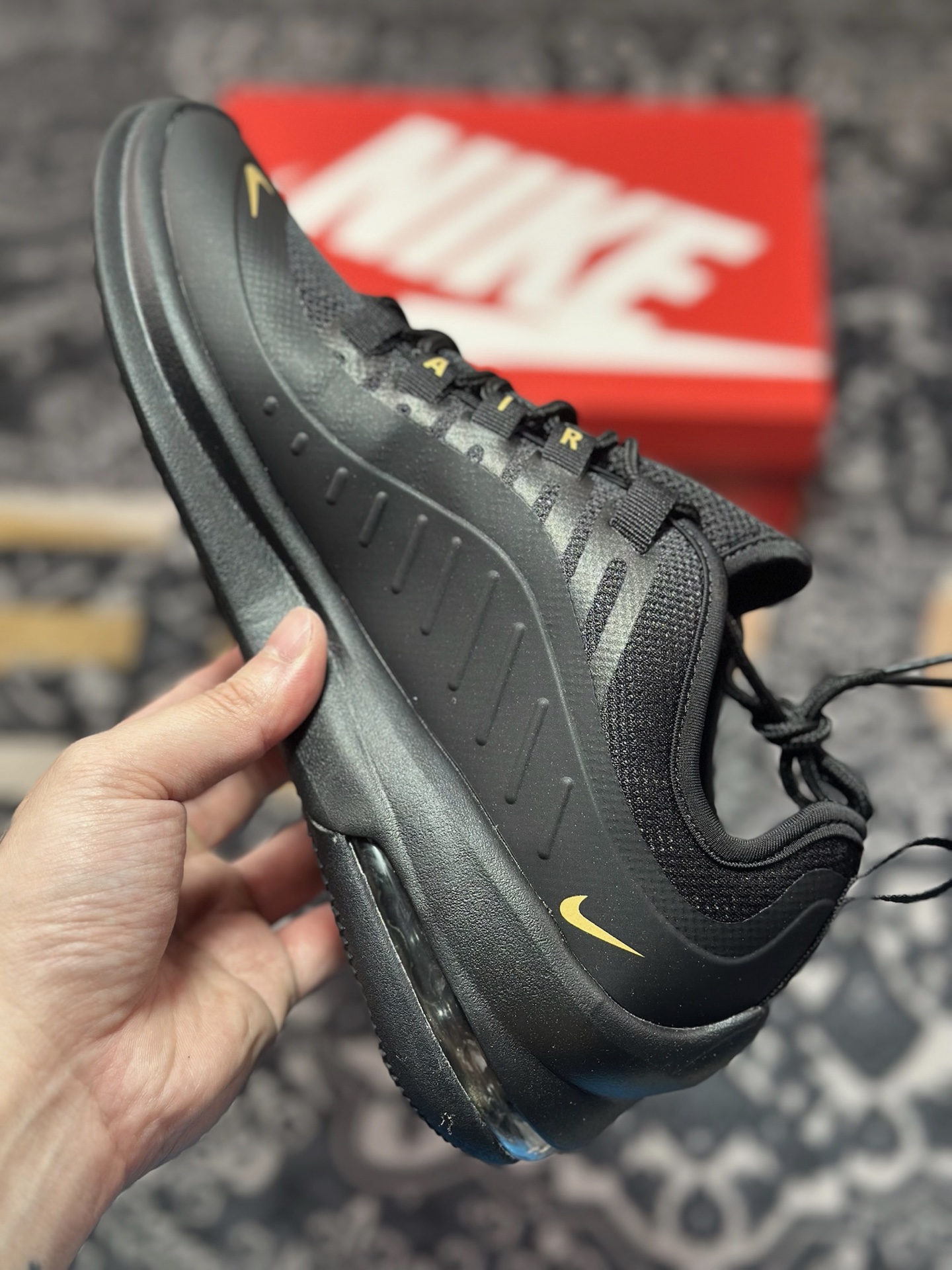 A5180 原装级别 NK Air Max Axis 半掌气垫 简约百搭休闲运动鞋 AA2168-007