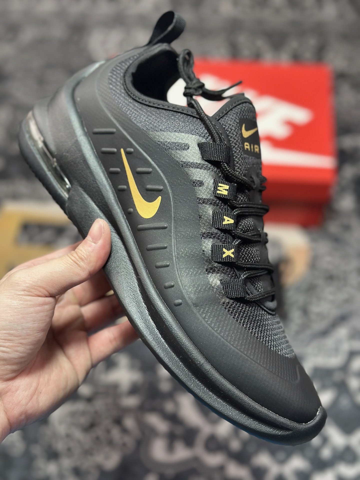 A5180 原装级别 NK Air Max Axis 半掌气垫 简约百搭休闲运动鞋 AA2168-007