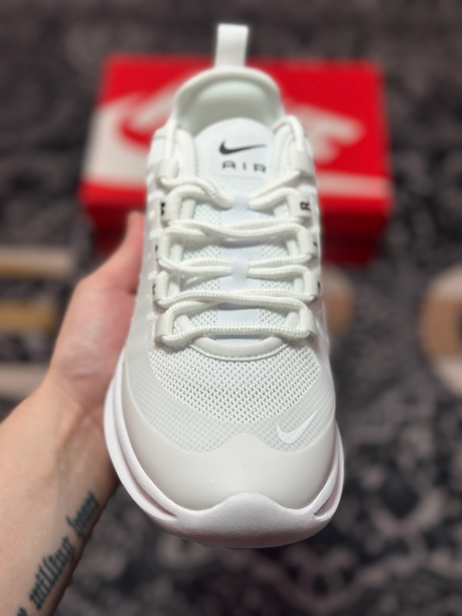 A5180 原装级别 NK Air Max Axis 半掌气垫 简约百搭休闲运动鞋 AA2168-100