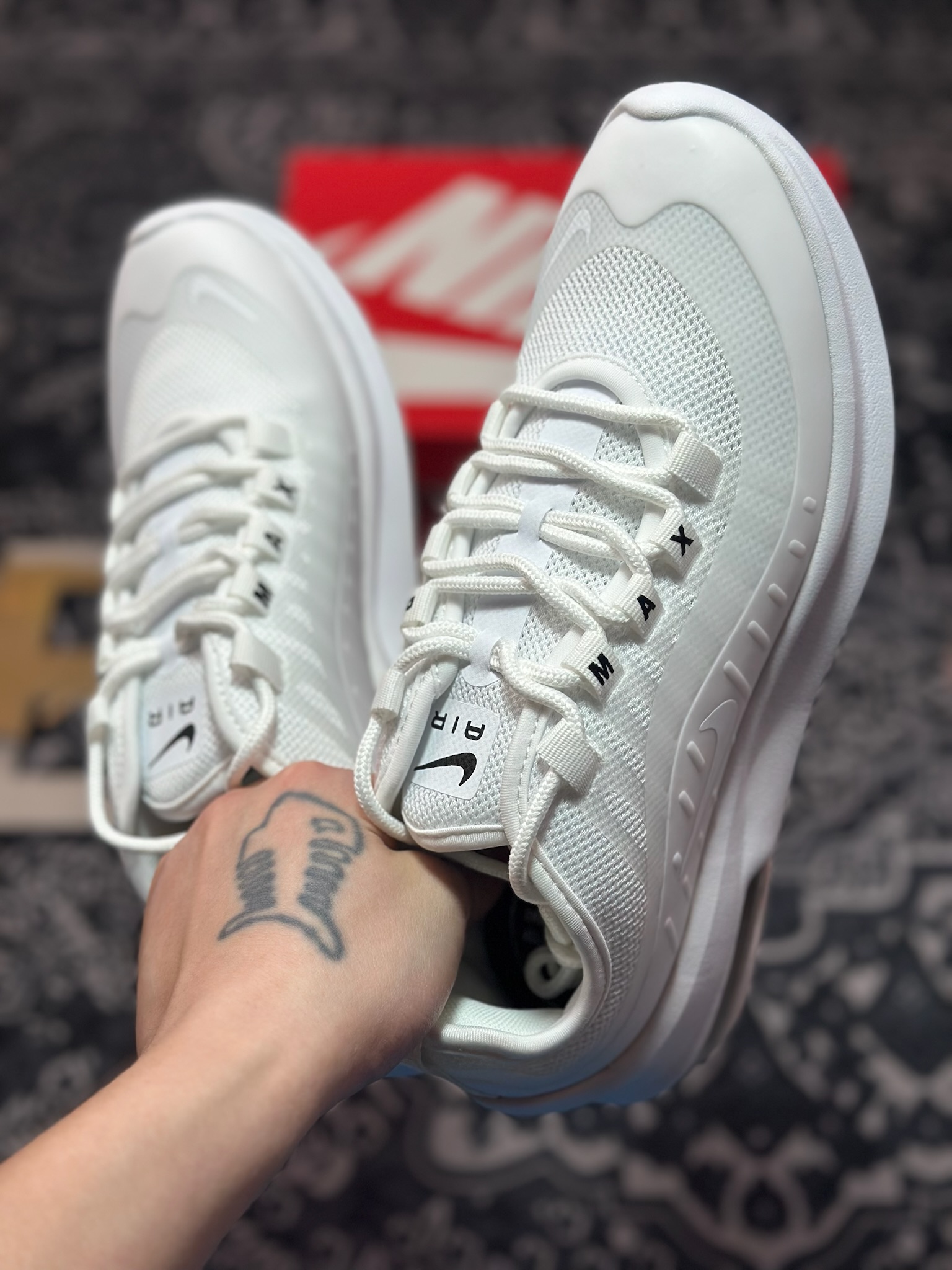 A5180 原装级别 NK Air Max Axis 半掌气垫 简约百搭休闲运动鞋 AA2168-100