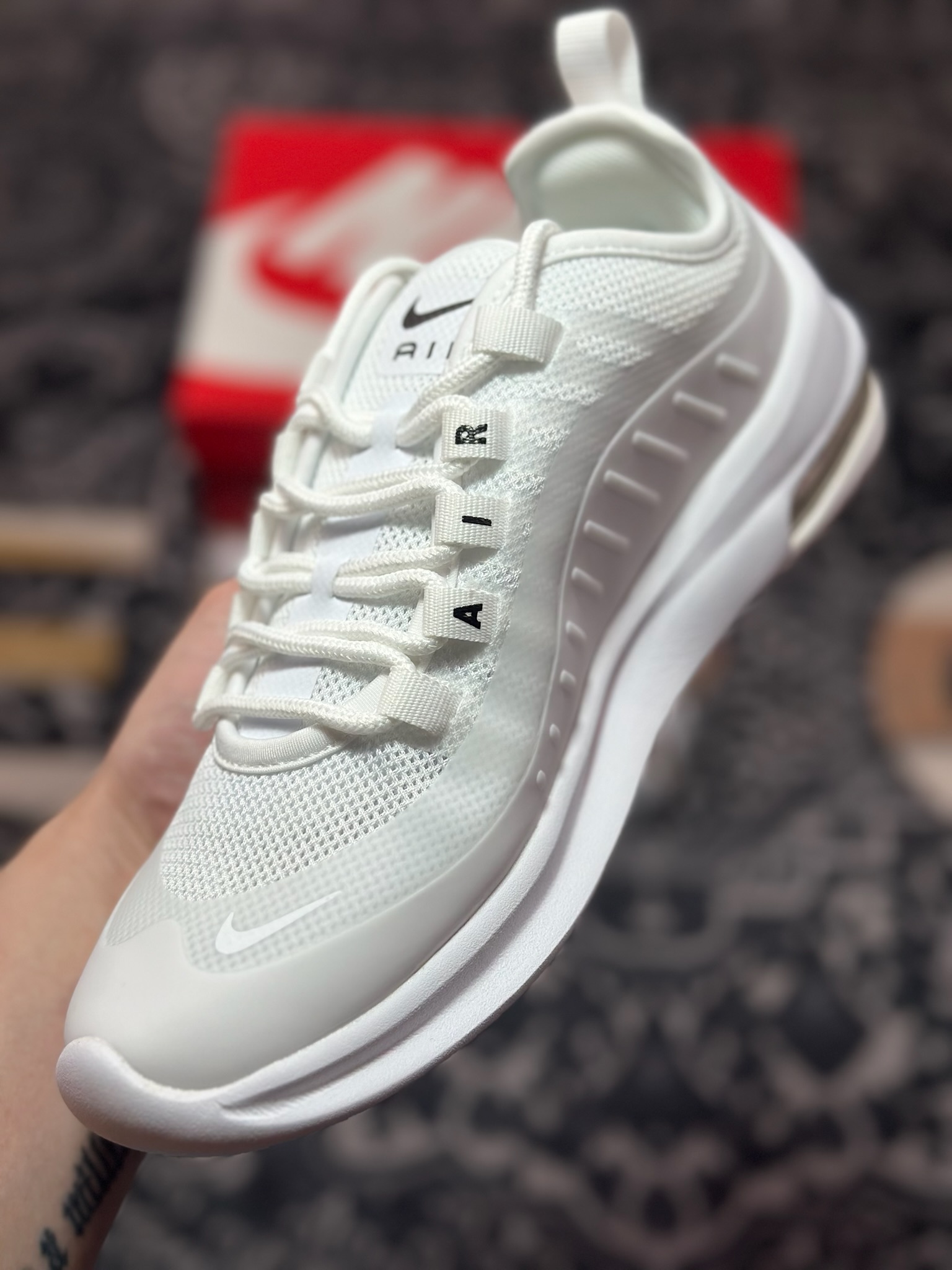 A5180 原装级别 NK Air Max Axis 半掌气垫 简约百搭休闲运动鞋 AA2168-100