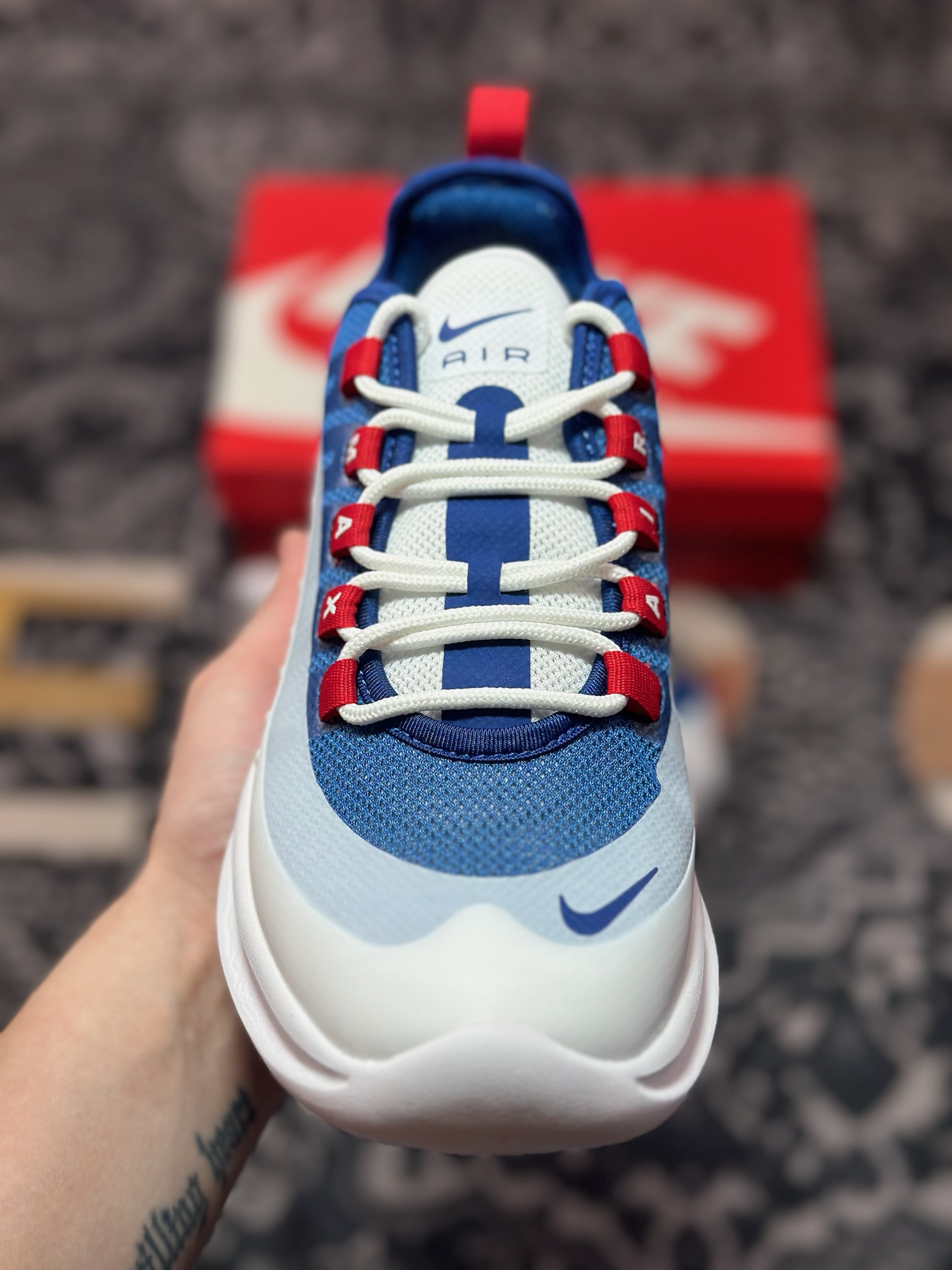 A5180 原装级别 NK Air Max Axis 半掌气垫 简约百搭休闲运动鞋 AA2146-101