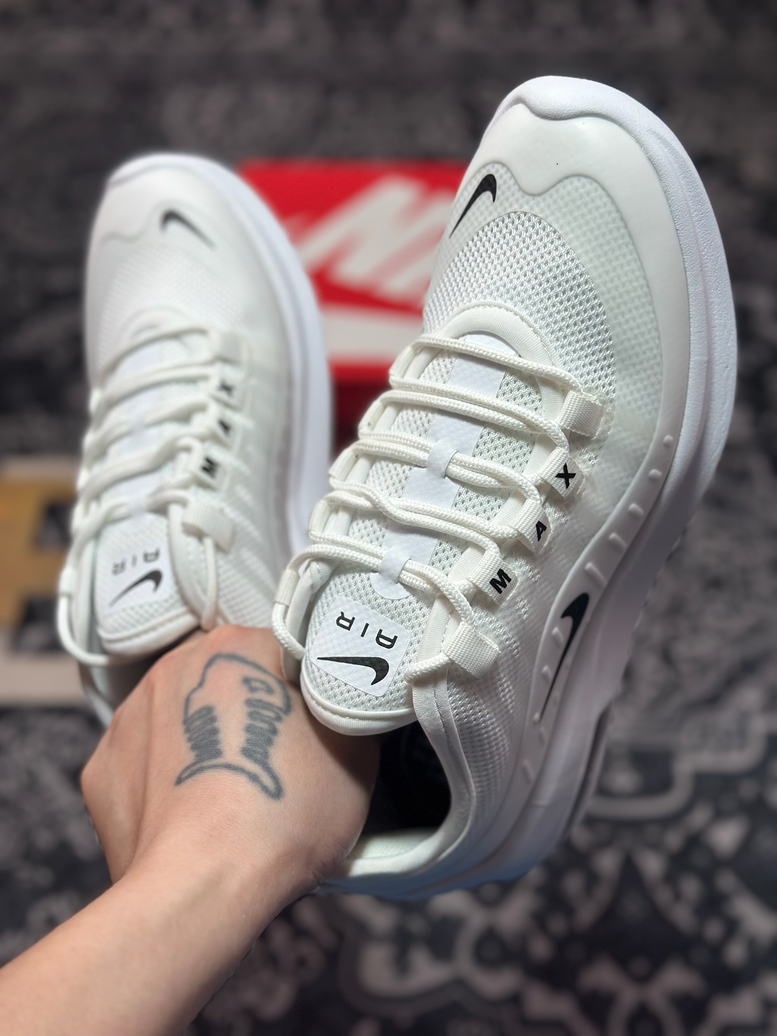 A5180 原装级别 NK Air Max Axis 半掌气垫 简约百搭休闲运动鞋 AA2146-100