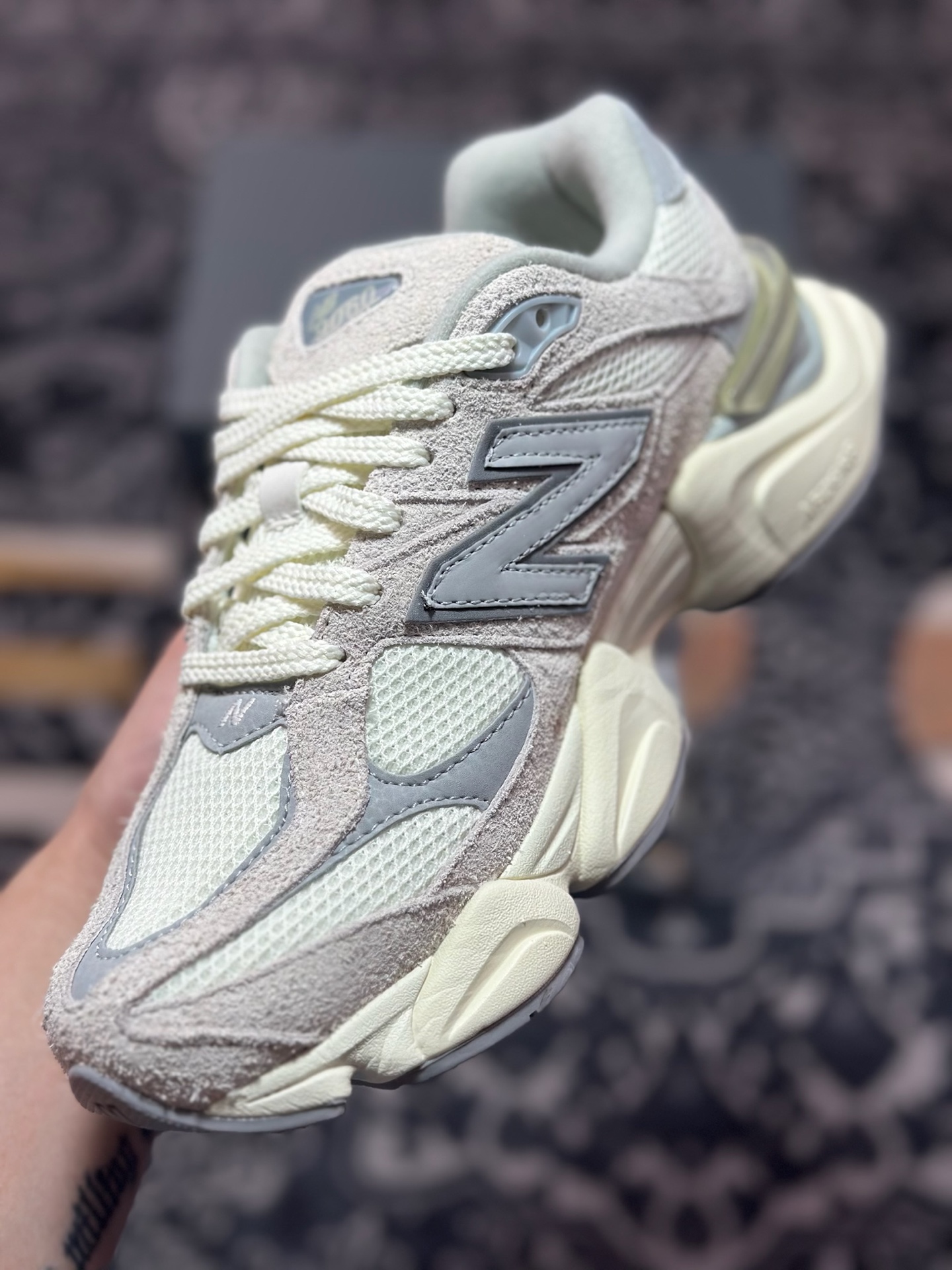 A8220 原装级别 New Balance NB9060 复古休闲运动灰白！ U9060HSC