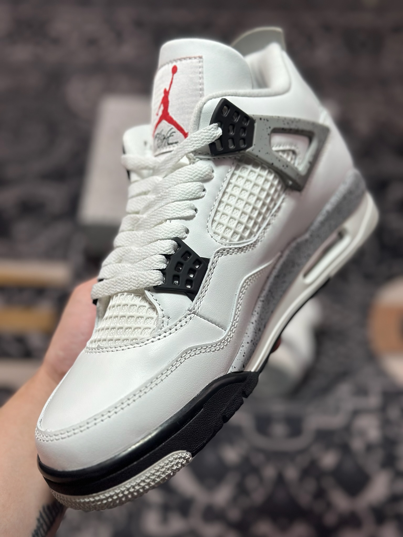 C4380 原装级别 Air Jordan 4 OG ”White Cement ” 白水泥 FV5029-100-Chinese UA Cheap High Quatity Brand Clothes Bags handbags Sneakers wholesale wholesaler seller from China Factory suppliers Fashion Clothing Shoes best Quality Beautiful Price C4380 原装级别 Air Jordan 4 OG ”White Cement ” 白水泥 FV5029-100