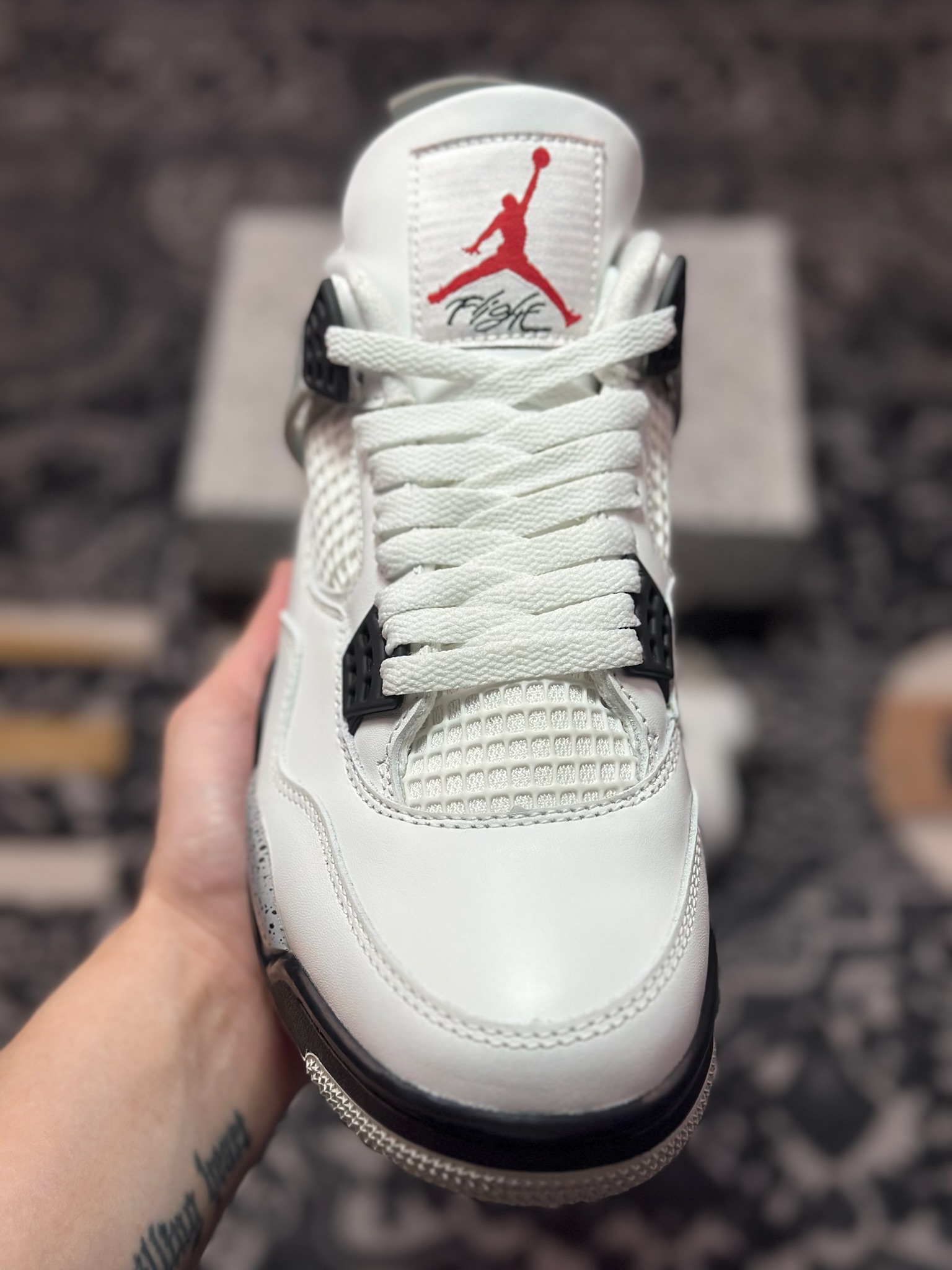 C4380 原装级别 Air Jordan 4 OG ”White Cement ” 白水泥 FV5029-100-Chinese UA Cheap High Quatity Brand Clothes Bags handbags Sneakers wholesale wholesaler seller from China Factory suppliers Fashion Clothing Shoes best Quality Beautiful Price C4380 原装级别 Air Jordan 4 OG ”White Cement ” 白水泥 FV5029-100