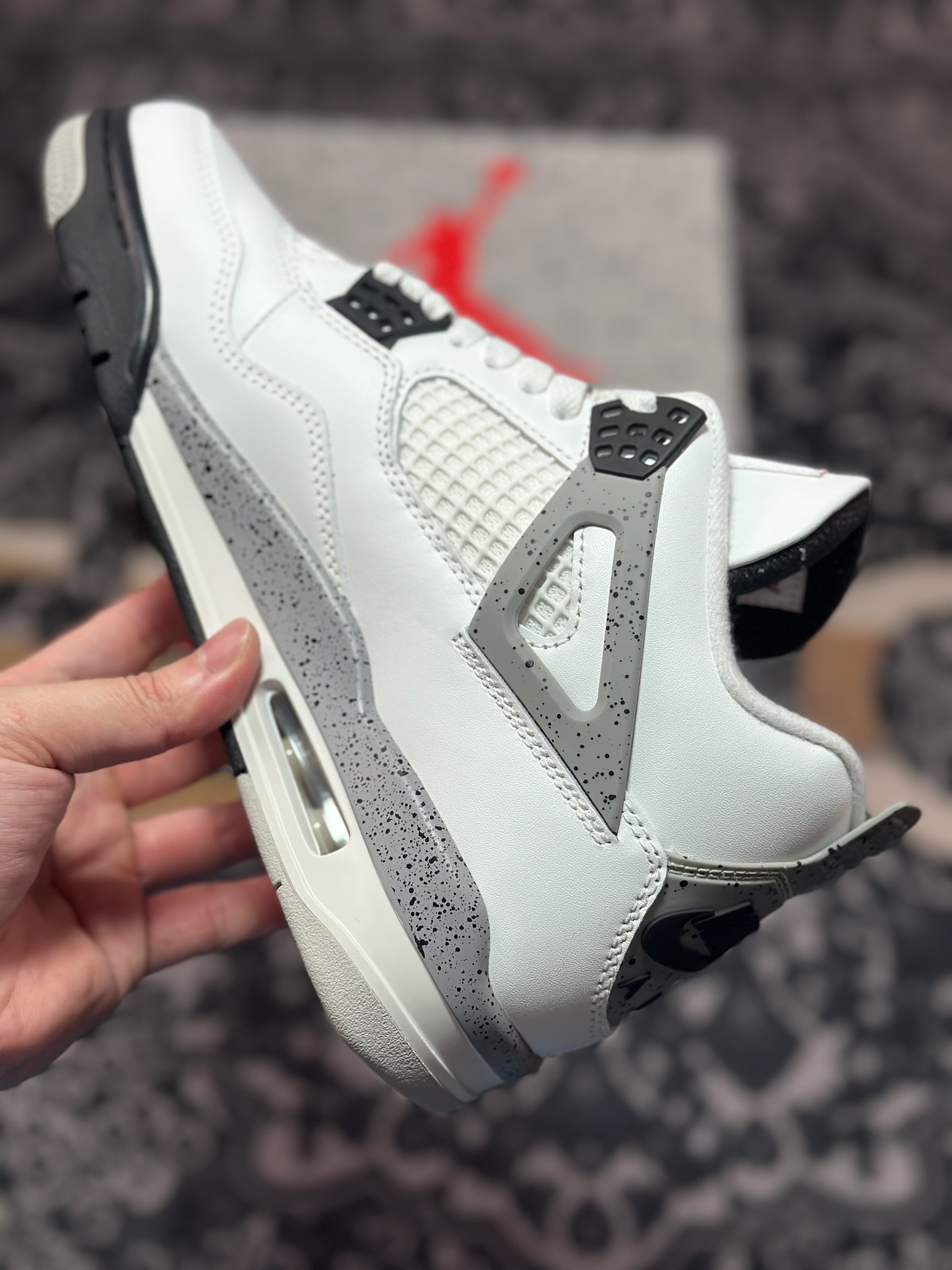 C4380 原装级别 Air Jordan 4 OG ”White Cement ” 白水泥 FV5029-100-Chinese UA Cheap High Quatity Brand Clothes Bags handbags Sneakers wholesale wholesaler seller from China Factory suppliers Fashion Clothing Shoes best Quality Beautiful Price C4380 原装级别 Air Jordan 4 OG ”White Cement ” 白水泥 FV5029-100