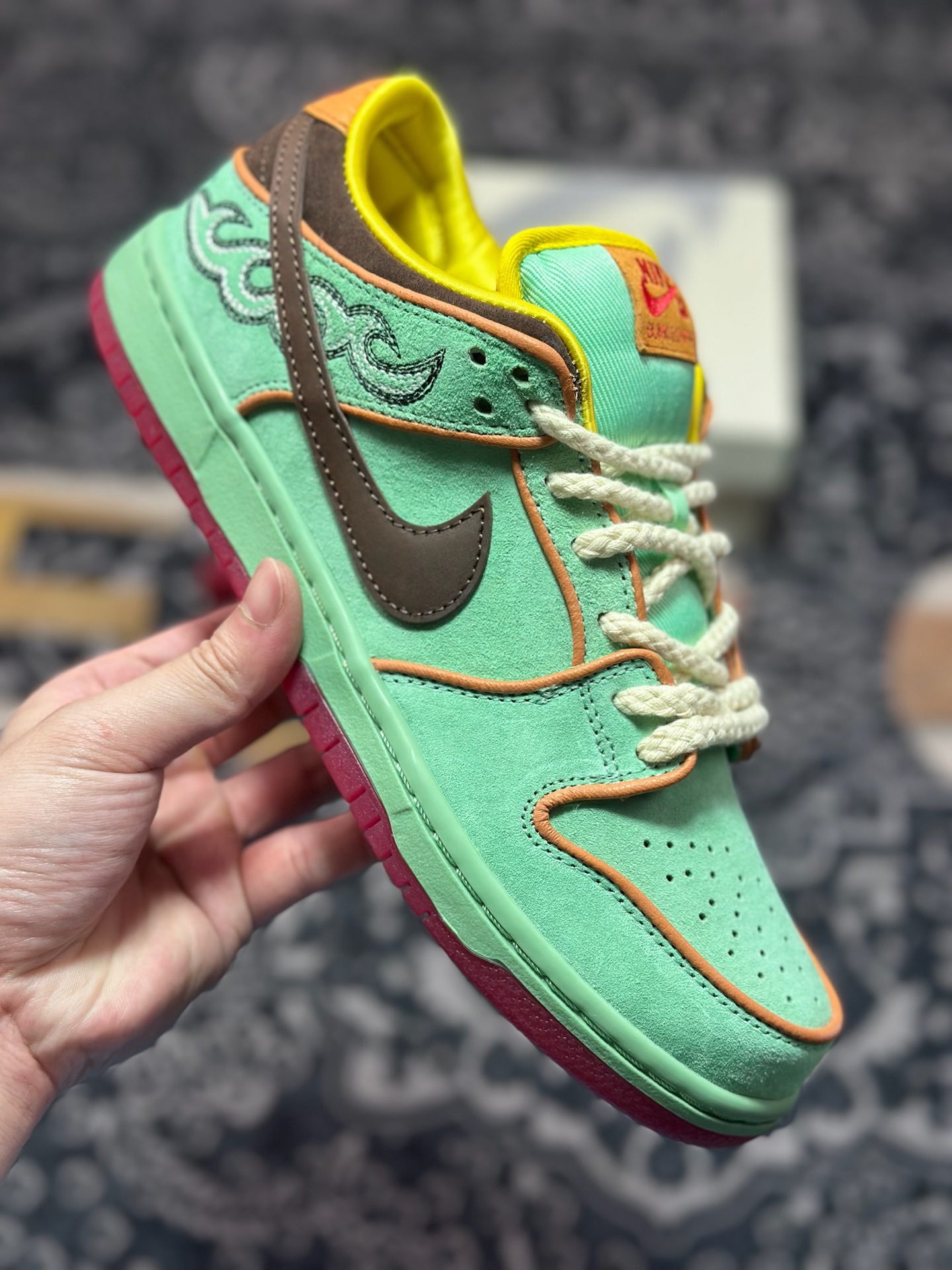 C2360 Nike SB Dunk Low ”Tourmaline” 黑人月 低帮休闲滑板鞋 HF3058-300