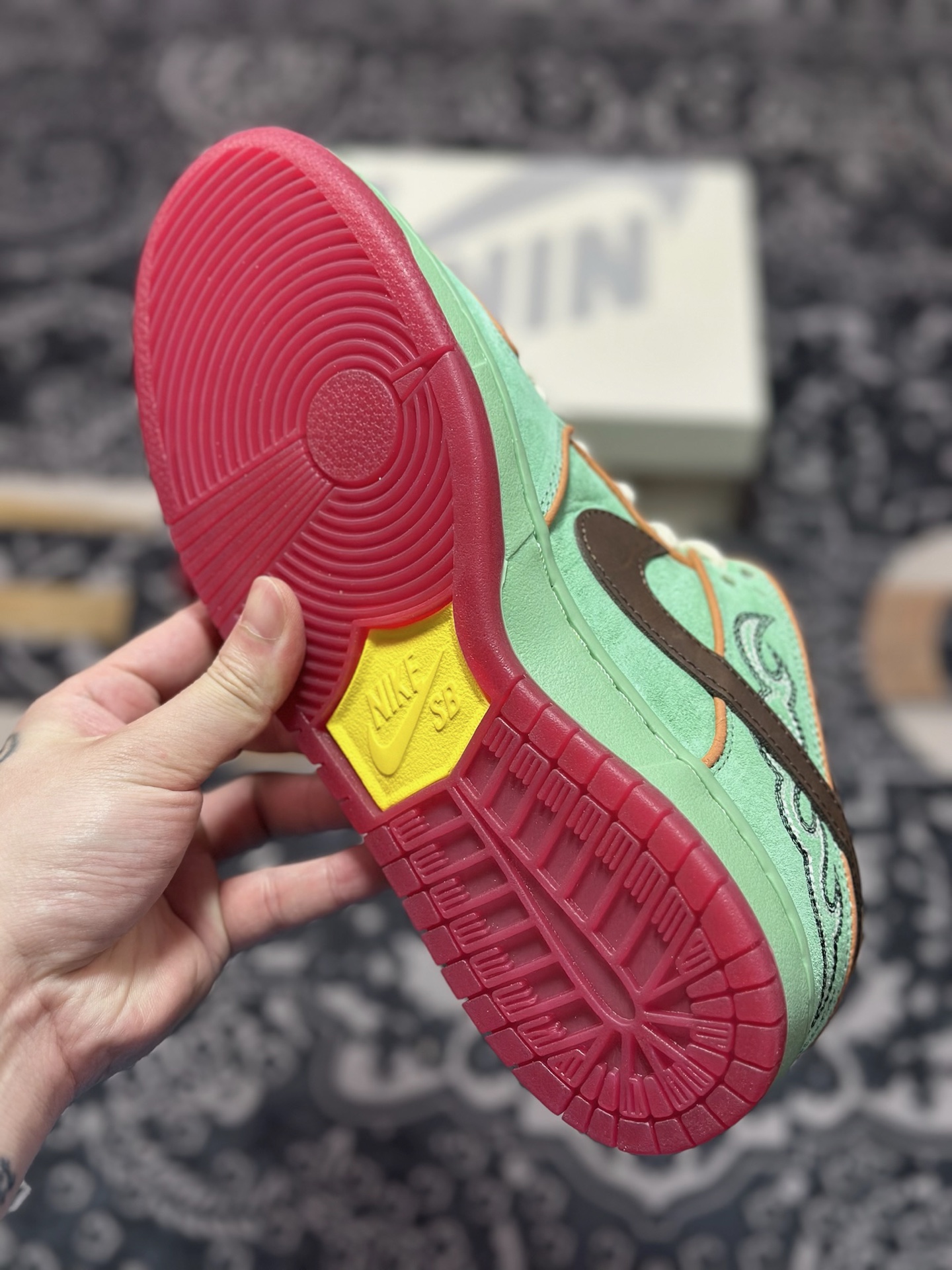 C2360 Nike SB Dunk Low ”Tourmaline” 黑人月 低帮休闲滑板鞋 HF3058-300