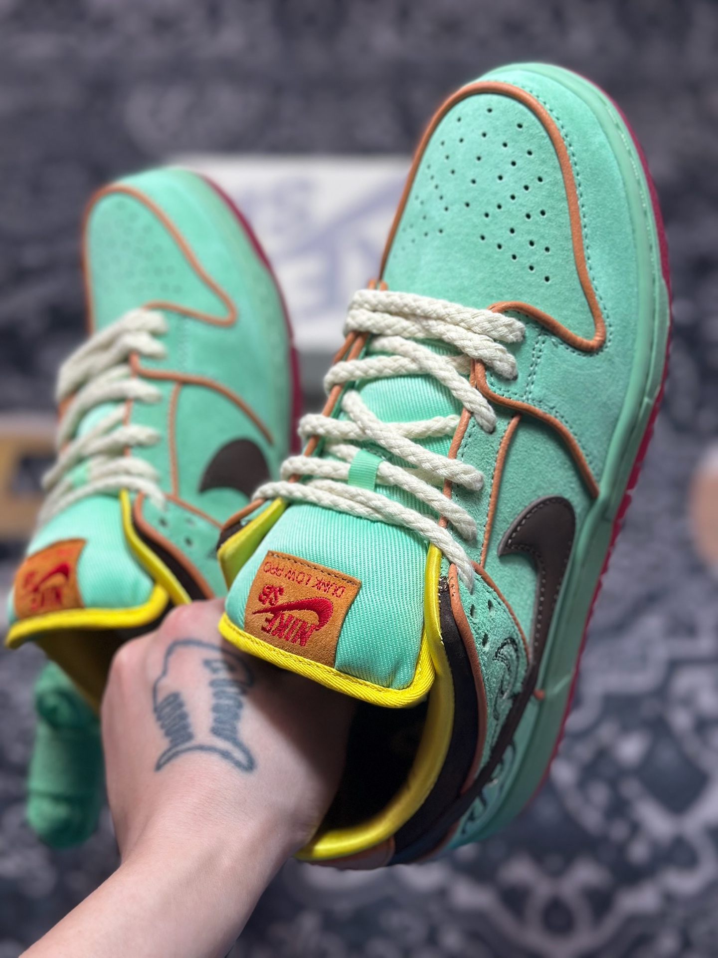 C2360 Nike SB Dunk Low ”Tourmaline” 黑人月 低帮休闲滑板鞋 HF3058-300