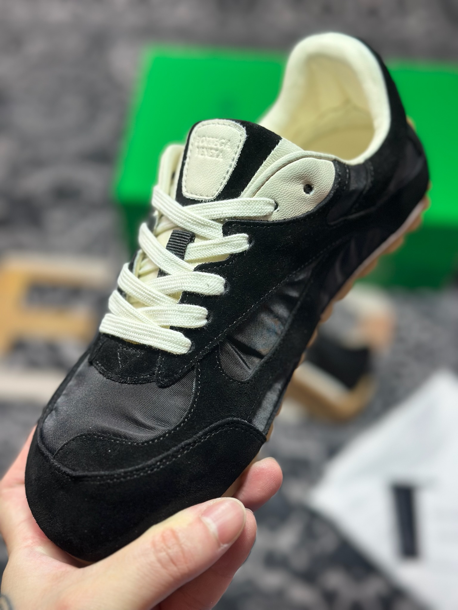 B9360 原装级别 Bottega Veneta 葆蝶家BV最新款Orbit Flash系列 情侣款 复古 芭蕾舞 休闲 运动鞋 跑步 阿甘鞋