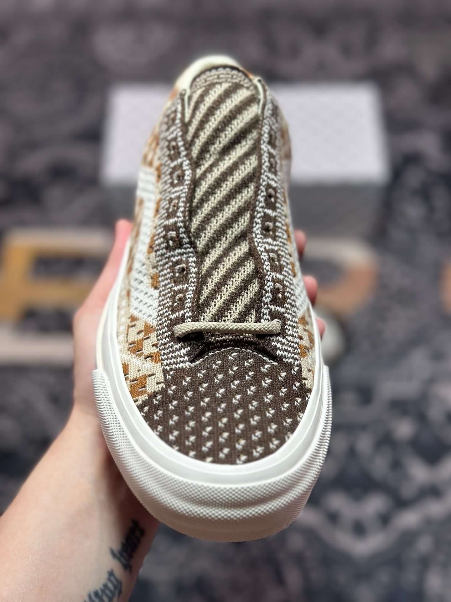 A3150 Vans Old Skool 36 EK 编织系列 Vans Premium 高阶支线 VN000D51DMV 棕色 VN000D8HEBR 蓝色