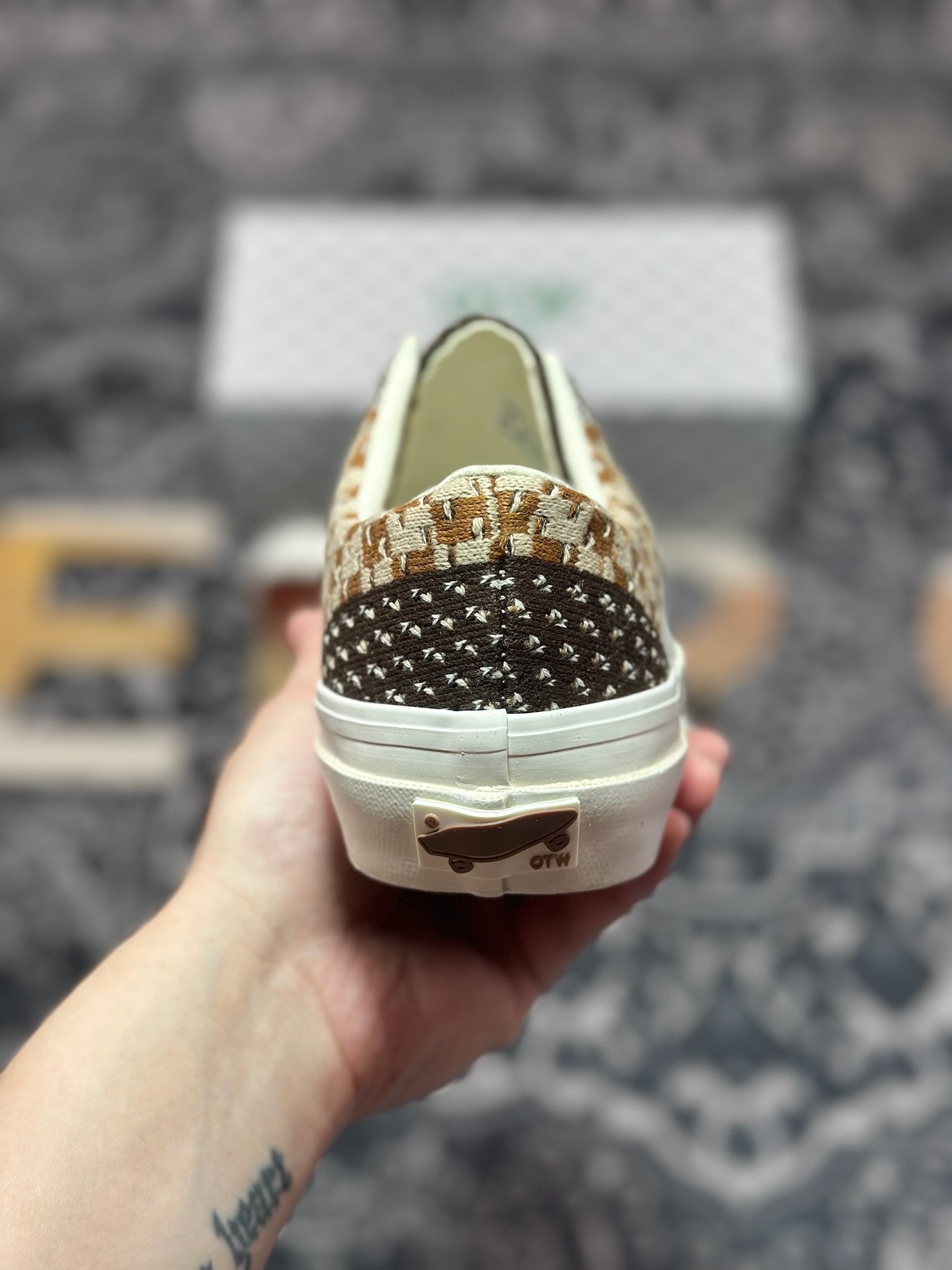 A3150 Vans Old Skool 36 EK 编织系列 Vans Premium 高阶支线 VN000D51DMV 棕色 VN000D8HEBR 蓝色