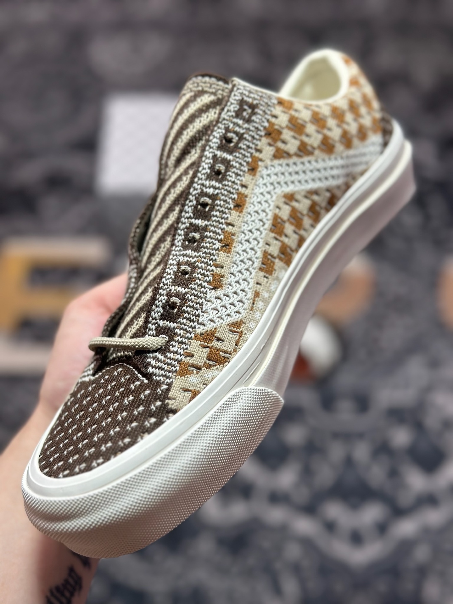 A3150 Vans Old Skool 36 EK 编织系列 Vans Premium 高阶支线 VN000D51DMV 棕色 VN000D8HEBR 蓝色