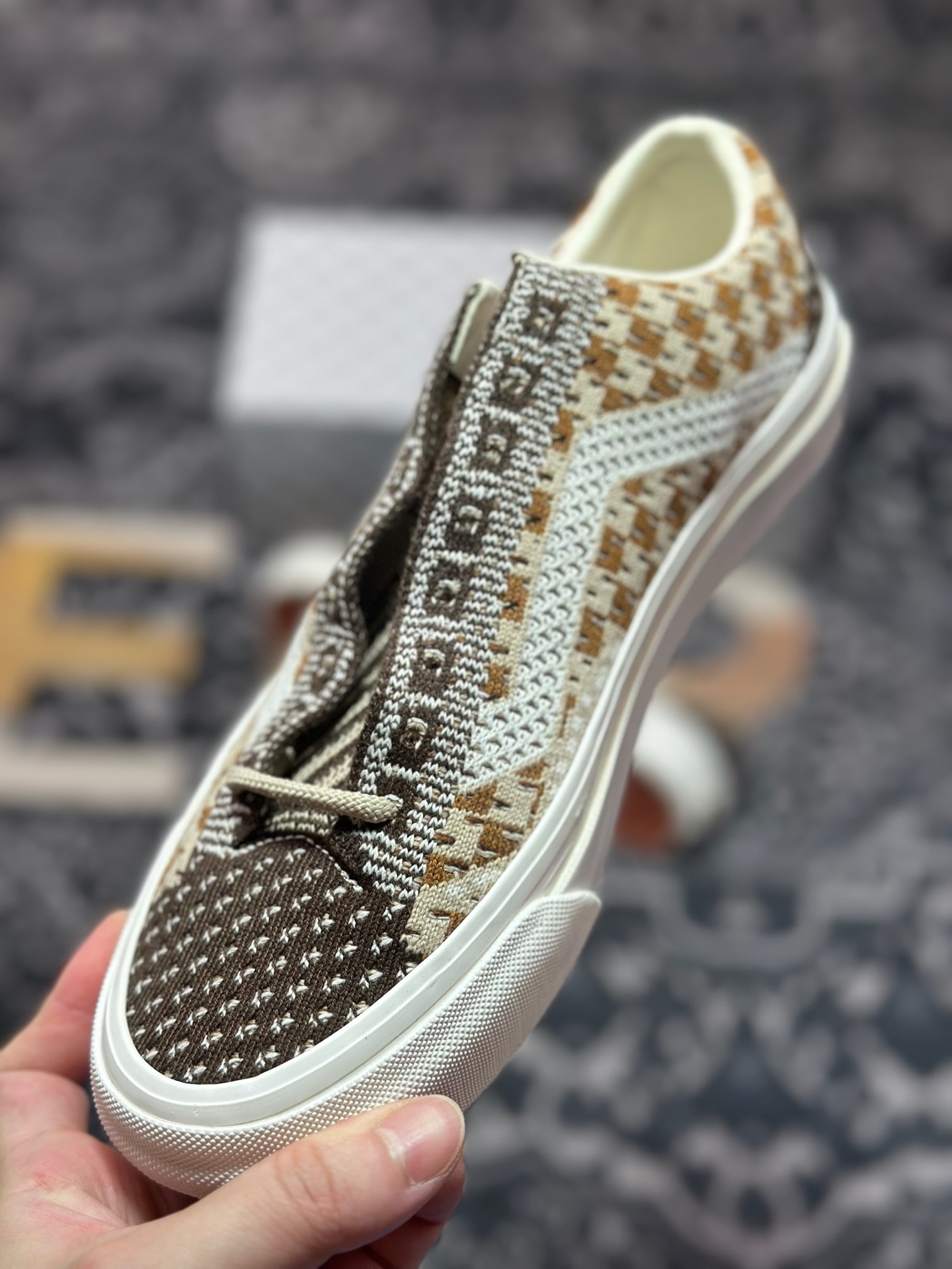 A3150 Vans Old Skool 36 EK 编织系列 Vans Premium 高阶支线 VN000D51DMV 棕色 VN000D8HEBR 蓝色