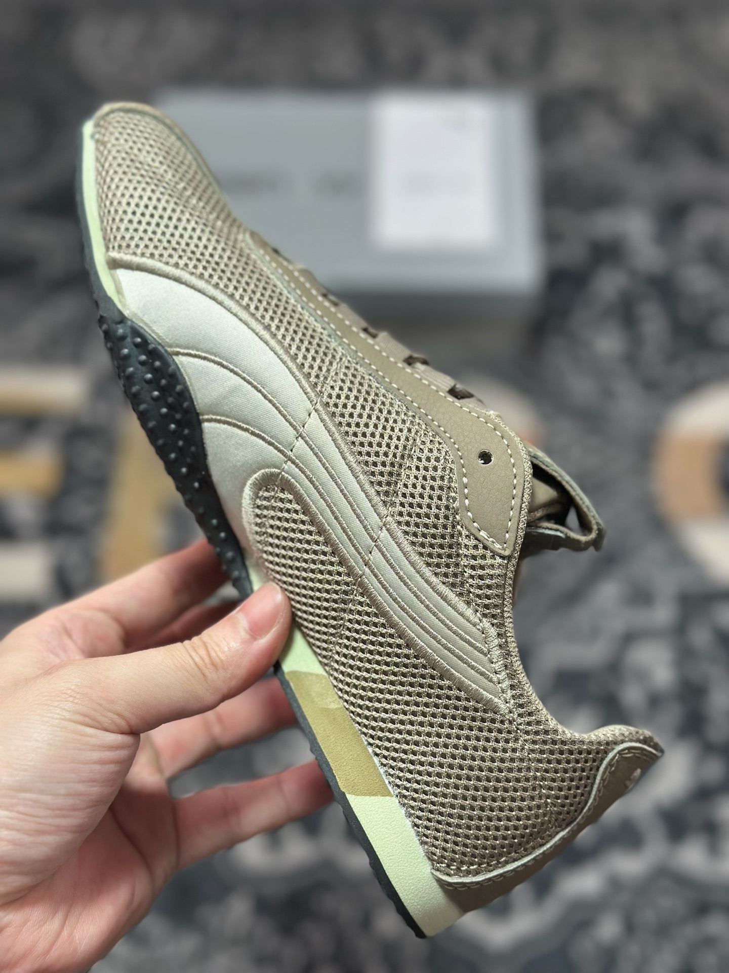 A4170 原装级别 Open Yy x Puma H-Street 褐色 联名款薄底低帮专业越野德训鞋 405046-02