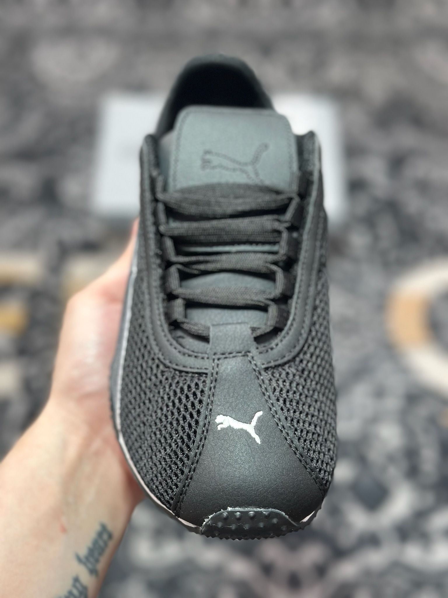 A4170 原装级别 Open Yy x Puma H-Street 黑色 联名款薄底低帮专业越野德训鞋 405046-04