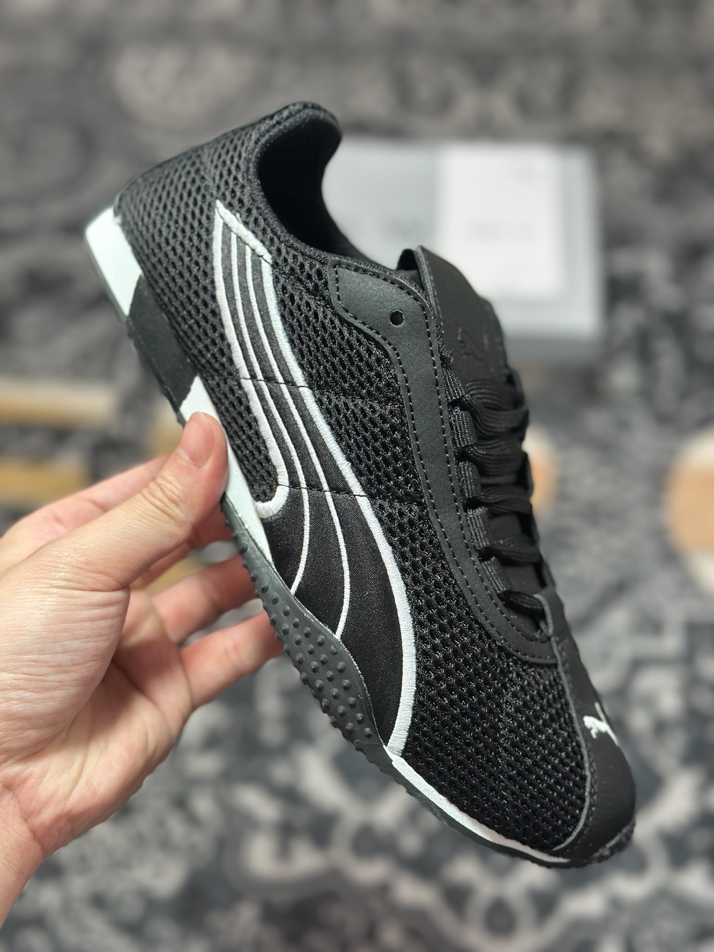 A4170 原装级别 Open Yy x Puma H-Street 黑色 联名款薄底低帮专业越野德训鞋 405046-04