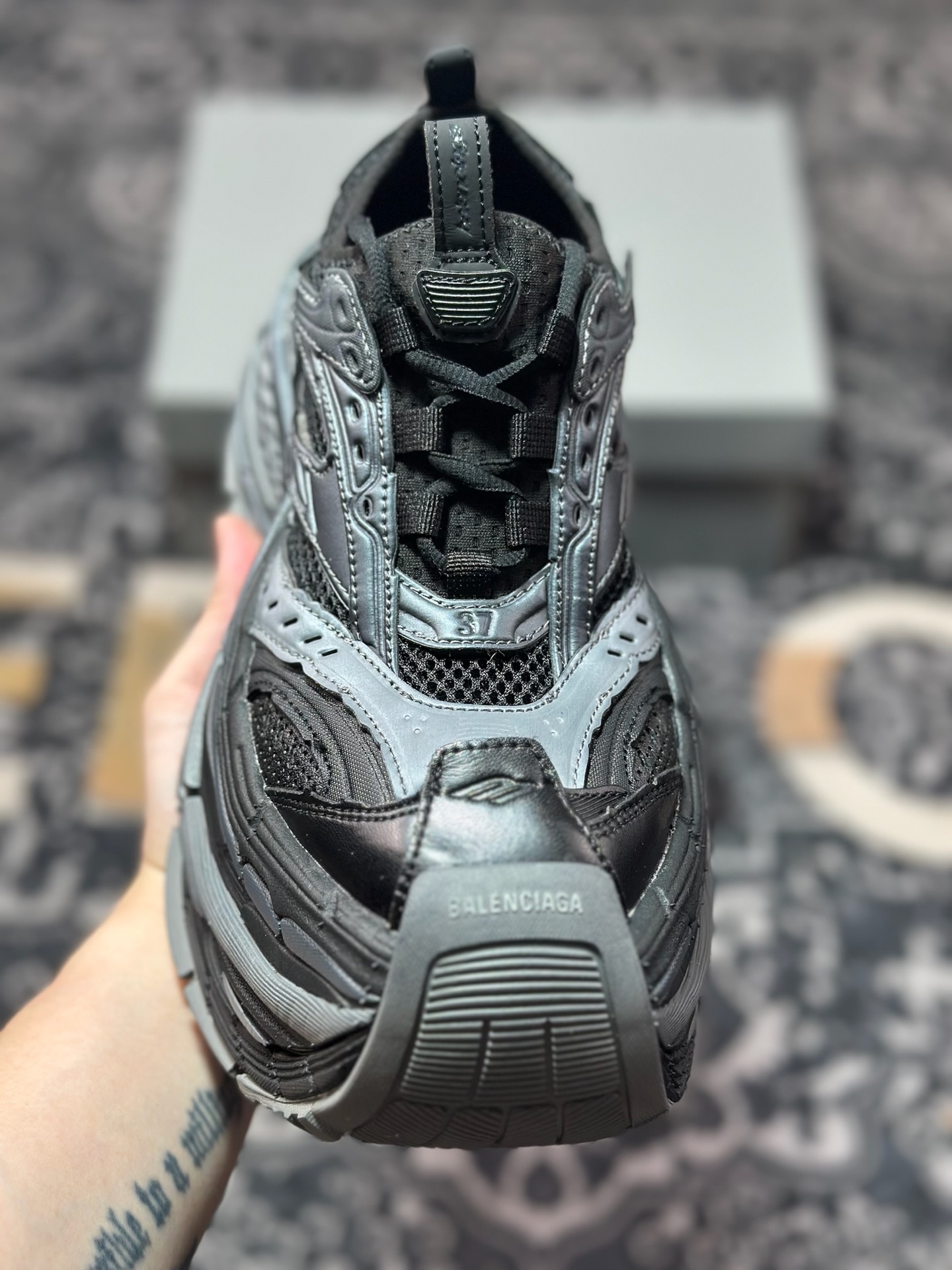 C7420 优选 原装级别#Balenciaga 巴黎世家 Platform 厚底复古老爹鞋