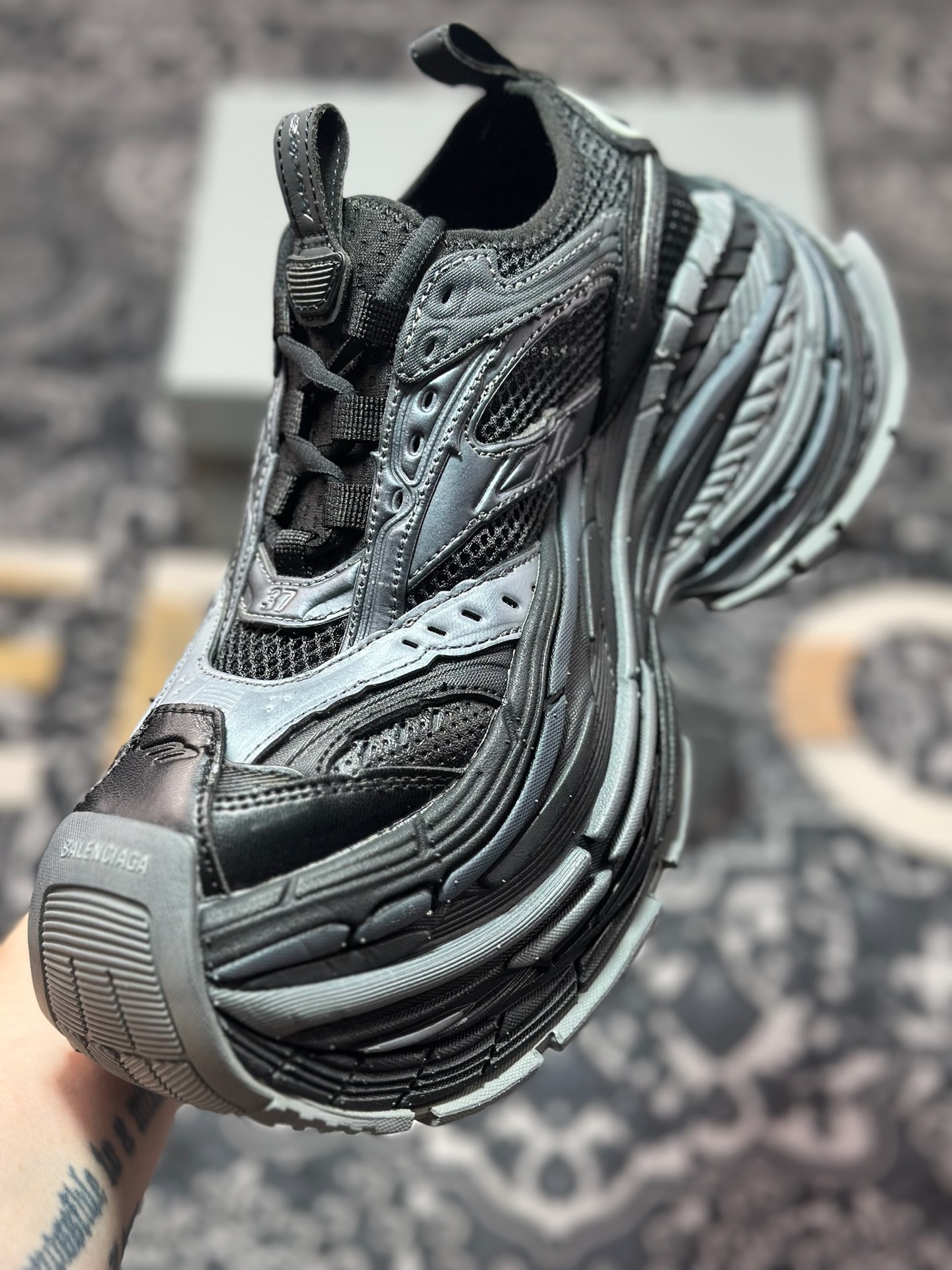 C7420 优选 原装级别#Balenciaga 巴黎世家 Platform 厚底复古老爹鞋