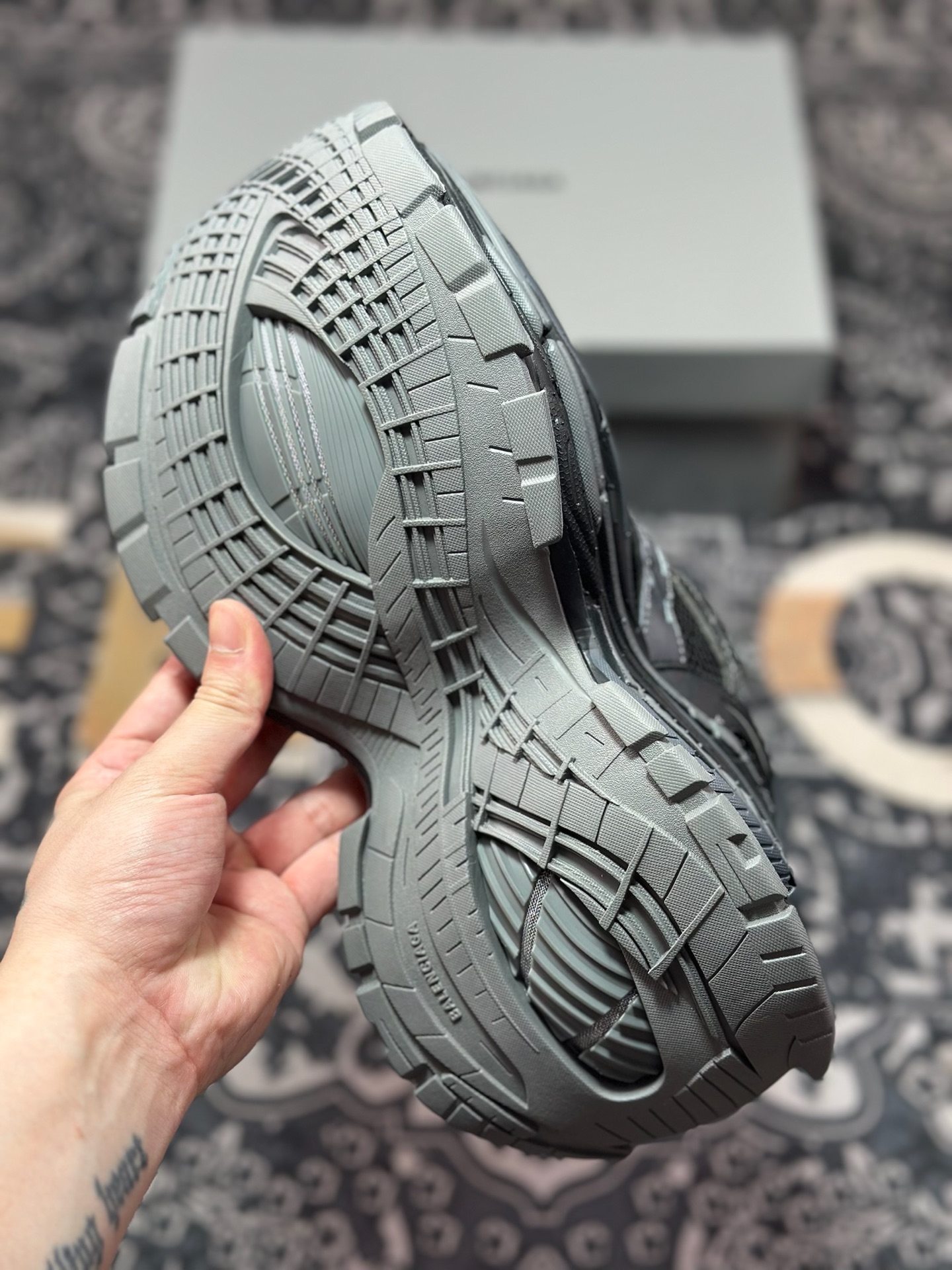 C7420 优选 原装级别#Balenciaga 巴黎世家 Platform 厚底复古老爹鞋