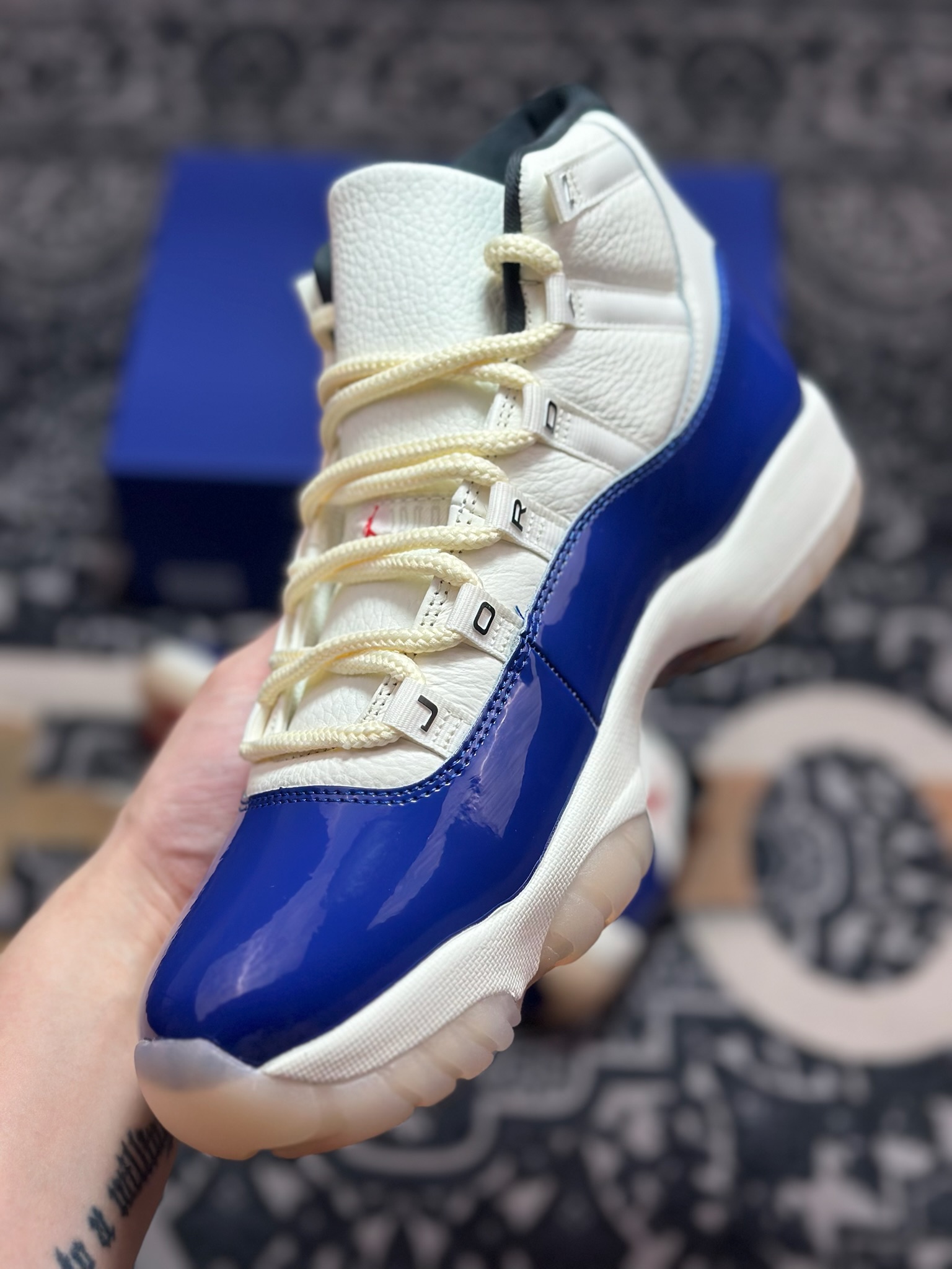D0460 优选 原装级别 Air Jordan 11 Retro AJ11乔11 ” Rare Air ” 文化篮球鞋 IH0296-400