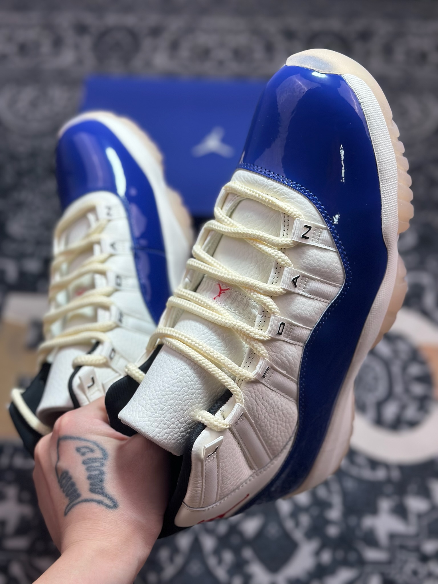 D0460 优选 原装级别 Air Jordan 11 Retro AJ11乔11 ” Rare Air ” 文化篮球鞋 IH0296-400