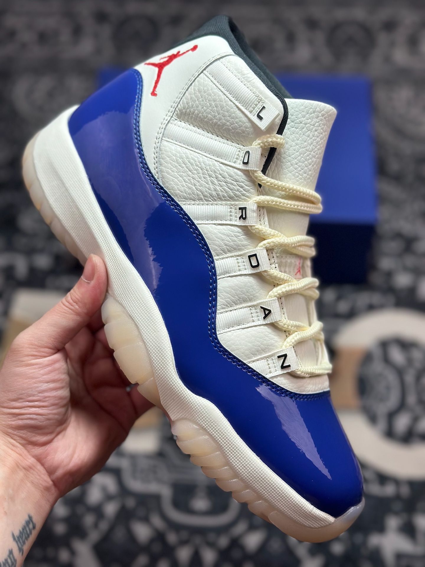 D0460 优选 原装级别 Air Jordan 11 Retro AJ11乔11 ” Rare Air ” 文化篮球鞋 IH0296-400