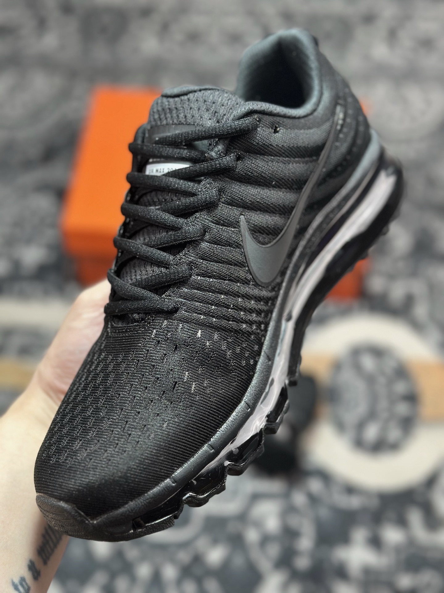 A5180 原厂级别 Nike Air Max 2017 全掌气垫鞋 849560-004-Chinese UA Cheap High Quatity Brand Clothes Bags handbags Sneakers wholesale wholesaler seller from China Factory suppliers Fashion Clothing Shoes best Quality Beautiful Price A5180 原厂级别 Nike Air Max 2017 全掌气垫鞋 849560-004