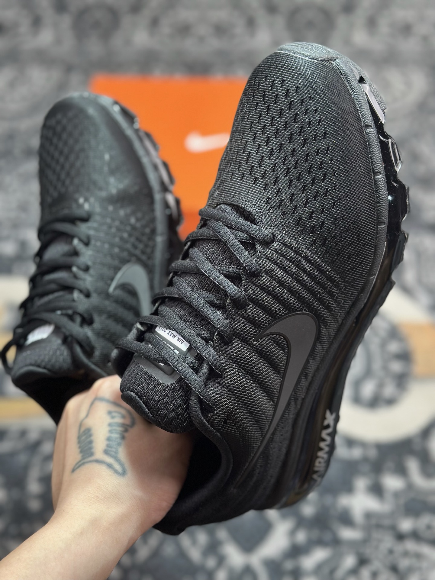 A5180 原厂级别 Nike Air Max 2017 全掌气垫鞋 849560-004-Chinese UA Cheap High Quatity Brand Clothes Bags handbags Sneakers wholesale wholesaler seller from China Factory suppliers Fashion Clothing Shoes best Quality Beautiful Price A5180 原厂级别 Nike Air Max 2017 全掌气垫鞋 849560-004