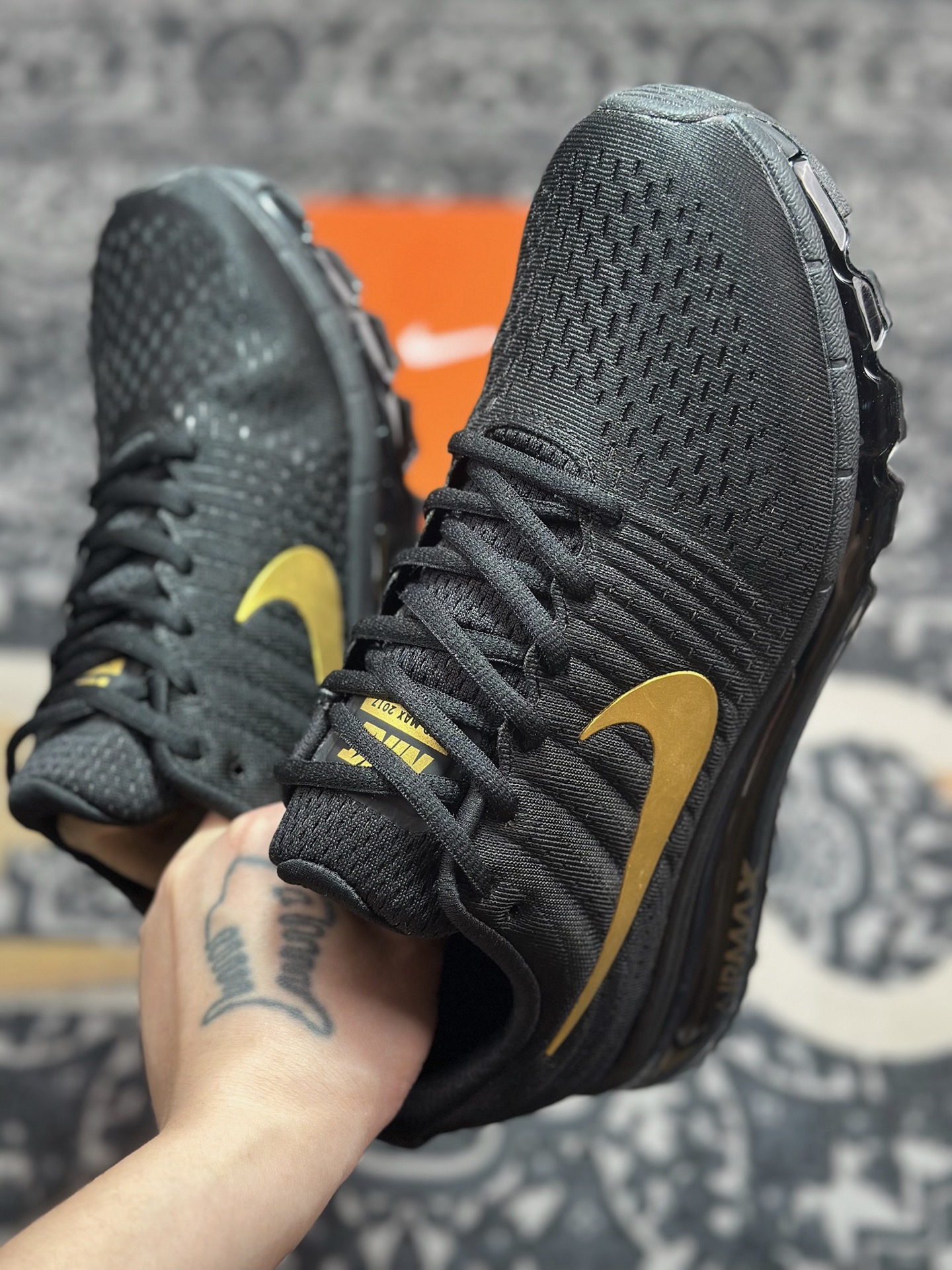 A5180 原厂级别 Nike Air Max 2017 全掌气垫鞋 849560-007-Chinese UA Cheap High Quatity Brand Clothes Bags handbags Sneakers wholesale wholesaler seller from China Factory suppliers Fashion Clothing Shoes best Quality Beautiful Price A5180 原厂级别 Nike Air Max 2017 全掌气垫鞋 849560-007