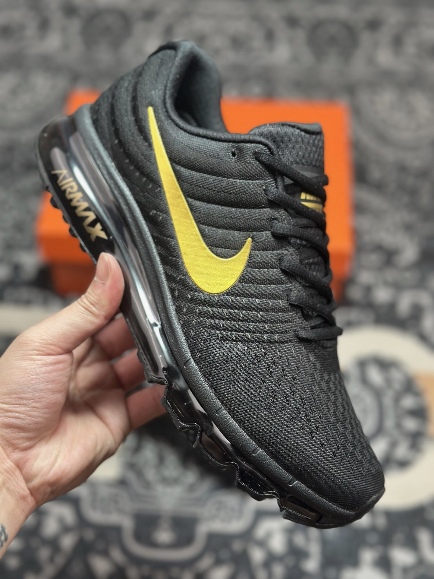 A5180 原厂级别 Nike Air Max 2017 全掌气垫鞋 849560-007-Chinese UA Cheap High Quatity Brand Clothes Bags handbags Sneakers wholesale wholesaler seller from China Factory suppliers Fashion Clothing Shoes best Quality Beautiful Price A5180 原厂级别 Nike Air Max 2017 全掌气垫鞋 849560-007