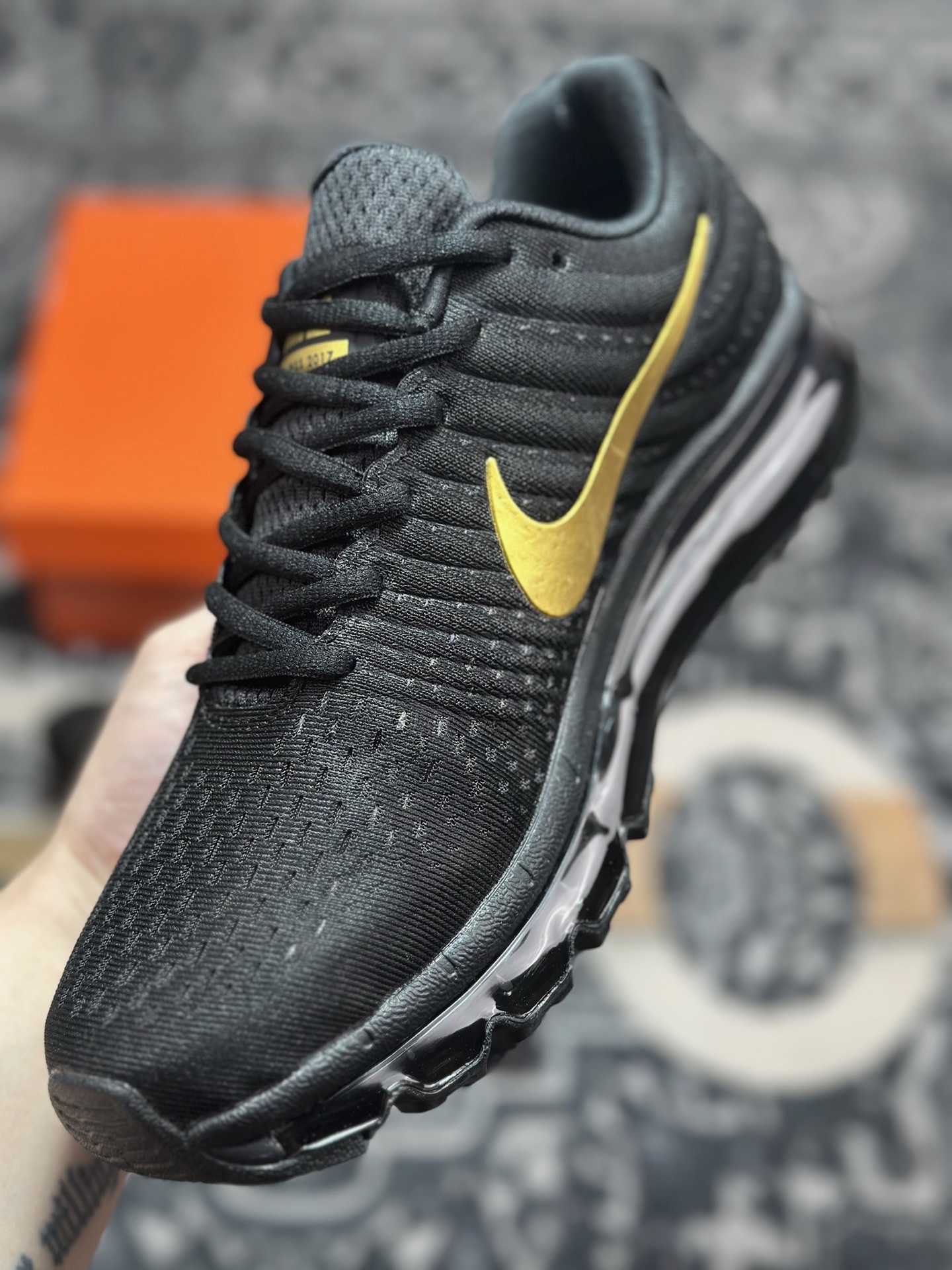 A5180 原厂级别 Nike Air Max 2017 全掌气垫鞋 849560-007-Chinese UA Cheap High Quatity Brand Clothes Bags handbags Sneakers wholesale wholesaler seller from China Factory suppliers Fashion Clothing Shoes best Quality Beautiful Price A5180 原厂级别 Nike Air Max 2017 全掌气垫鞋 849560-007