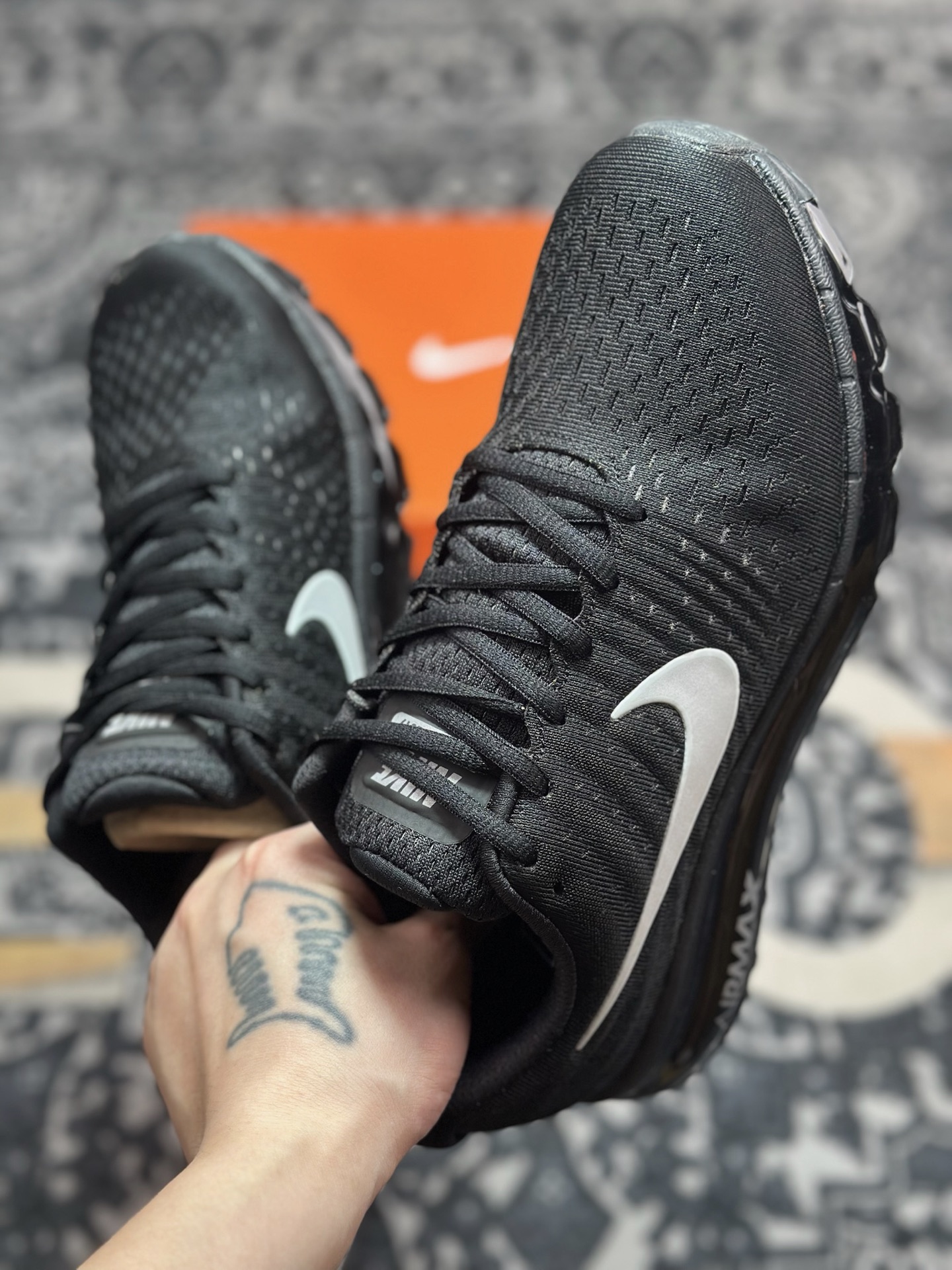 A5180 原厂级别 Nike Air Max 2017 全掌气垫鞋 849559-001-Chinese UA Cheap High Quatity Brand Clothes Bags handbags Sneakers wholesale wholesaler seller from China Factory suppliers Fashion Clothing Shoes best Quality Beautiful Price A5180 原厂级别 Nike Air Max 2017 全掌气垫鞋 849559-001