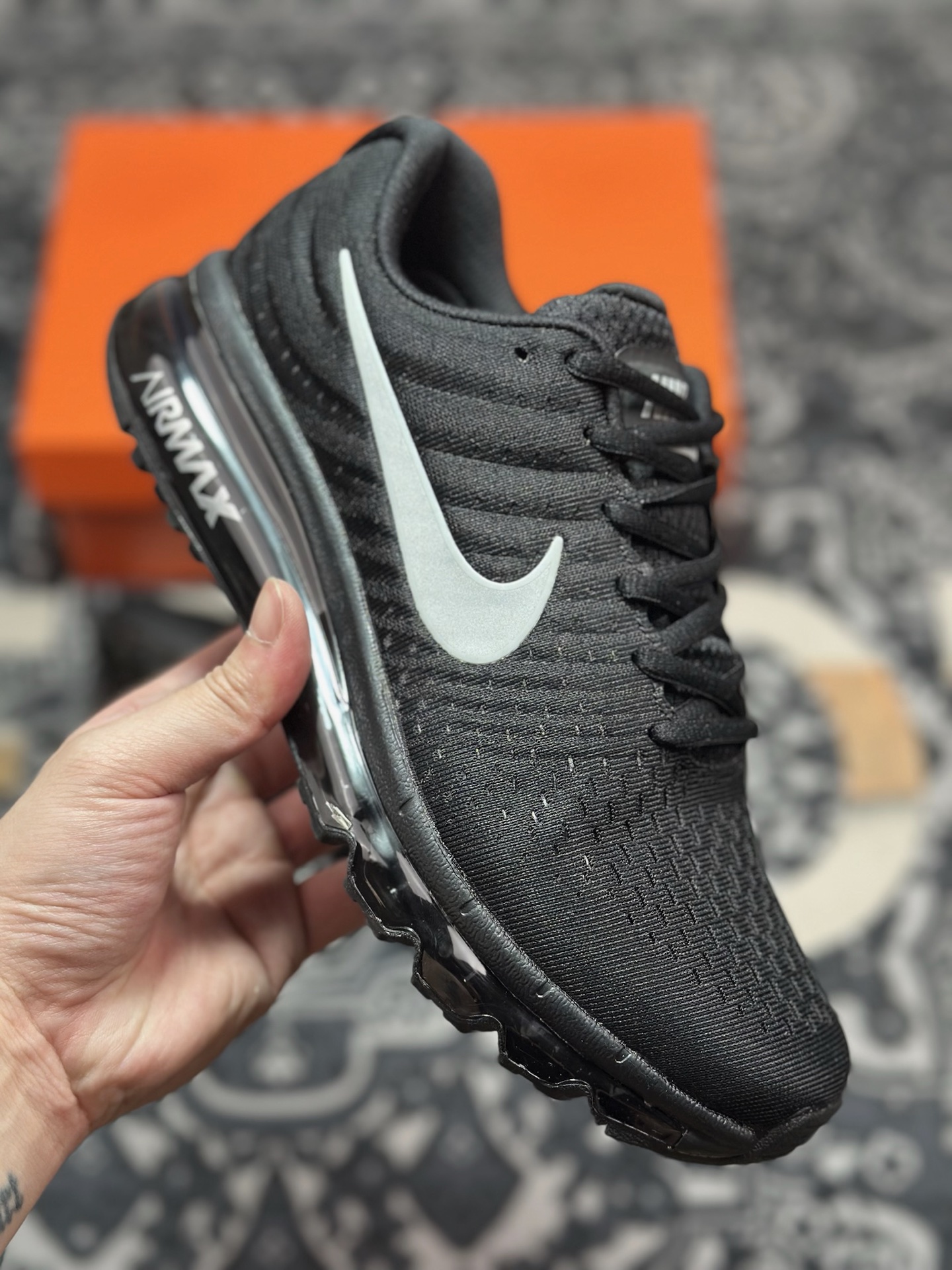 A5180 原厂级别 Nike Air Max 2017 全掌气垫鞋 849559-001-Chinese UA Cheap High Quatity Brand Clothes Bags handbags Sneakers wholesale wholesaler seller from China Factory suppliers Fashion Clothing Shoes best Quality Beautiful Price A5180 原厂级别 Nike Air Max 2017 全掌气垫鞋 849559-001