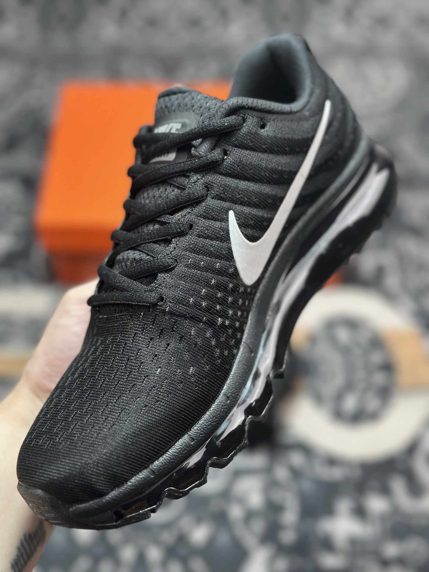 A5180 原厂级别 Nike Air Max 2017 全掌气垫鞋 849559-001-Chinese UA Cheap High Quatity Brand Clothes Bags handbags Sneakers wholesale wholesaler seller from China Factory suppliers Fashion Clothing Shoes best Quality Beautiful Price A5180 原厂级别 Nike Air Max 2017 全掌气垫鞋 849559-001