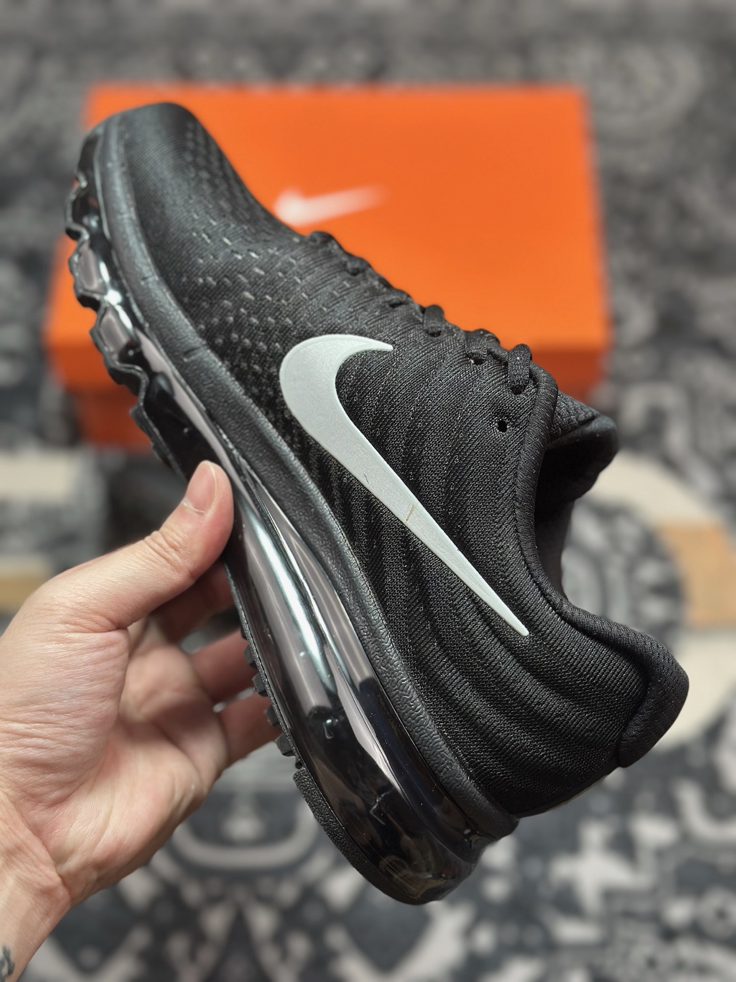 A5180 原厂级别 Nike Air Max 2017 全掌气垫鞋 849559-001-Chinese UA Cheap High Quatity Brand Clothes Bags handbags Sneakers wholesale wholesaler seller from China Factory suppliers Fashion Clothing Shoes best Quality Beautiful Price A5180 原厂级别 Nike Air Max 2017 全掌气垫鞋 849559-001