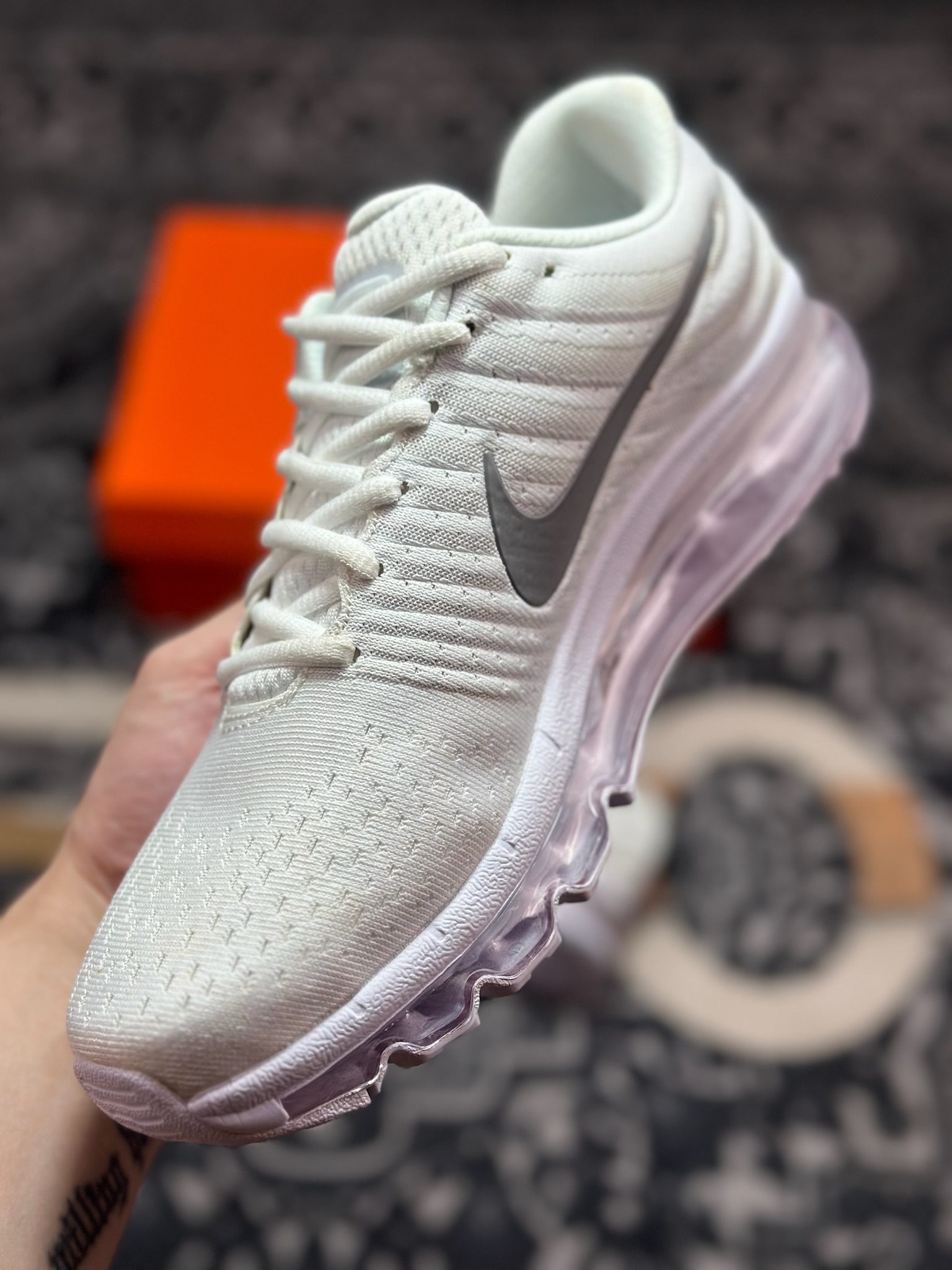 A5180 原厂级别 Nike Air Max 2017 全掌气垫鞋 849560-009-Chinese UA Cheap High Quatity Brand Clothes Bags handbags Sneakers wholesale wholesaler seller from China Factory suppliers Fashion Clothing Shoes best Quality Beautiful Price A5180 原厂级别 Nike Air Max 2017 全掌气垫鞋 849560-009