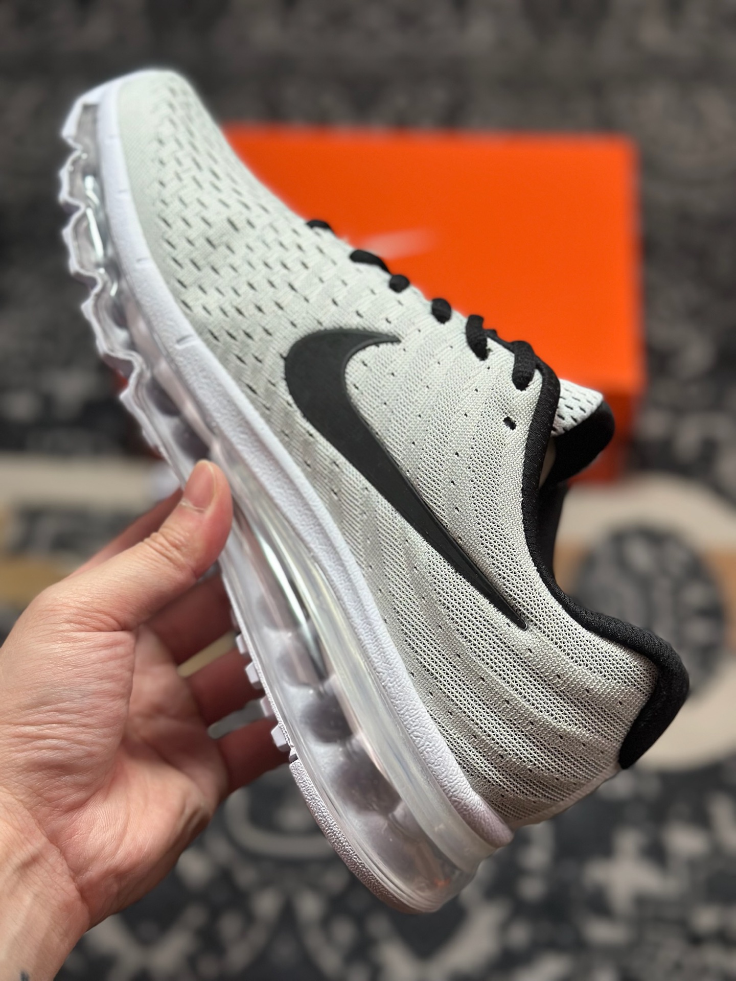 A5180 原厂级别 Nike Air Max 2017 全掌气垫鞋 849559-100-Chinese UA Cheap High Quatity Brand Clothes Bags handbags Sneakers wholesale wholesaler seller from China Factory suppliers Fashion Clothing Shoes best Quality Beautiful Price A5180 原厂级别 Nike Air Max 2017 全掌气垫鞋 849559-100