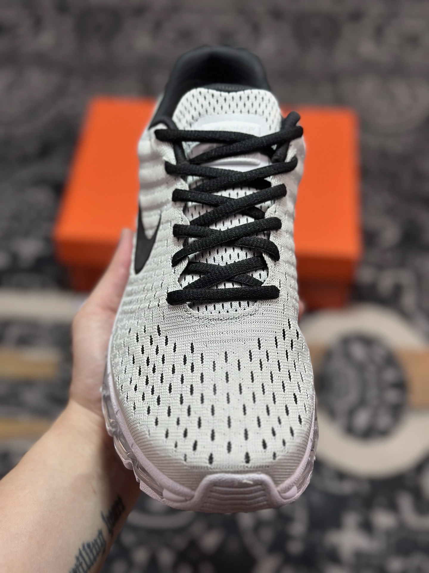 A5180 原厂级别 Nike Air Max 2017 全掌气垫鞋 849559-100-Chinese UA Cheap High Quatity Brand Clothes Bags handbags Sneakers wholesale wholesaler seller from China Factory suppliers Fashion Clothing Shoes best Quality Beautiful Price A5180 原厂级别 Nike Air Max 2017 全掌气垫鞋 849559-100