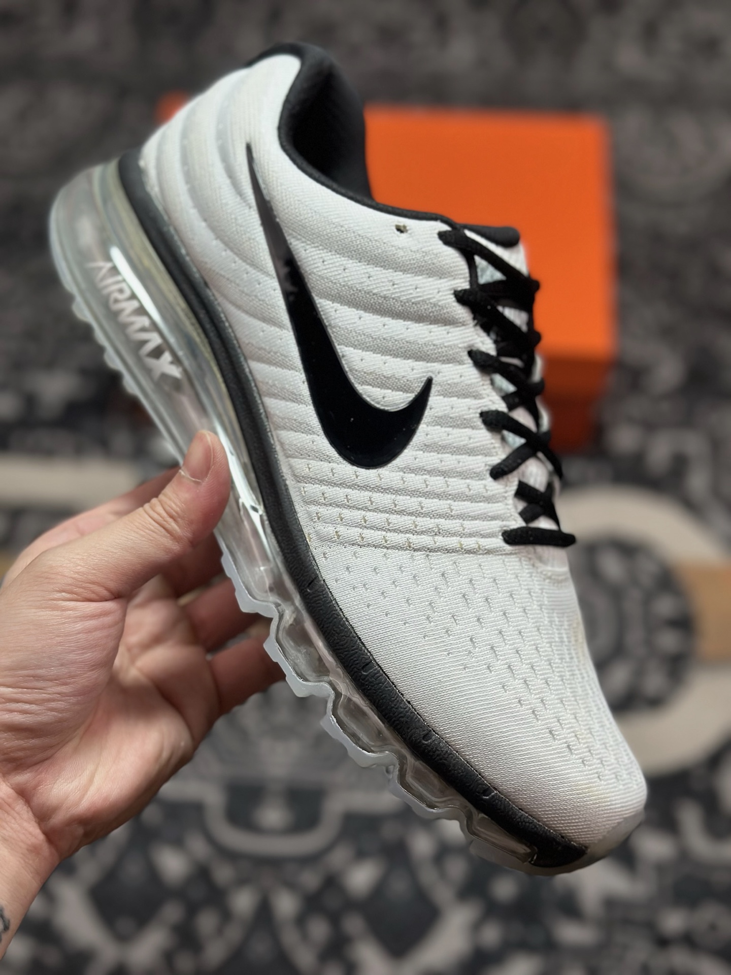 A5180 原厂级别 Nike Air Max 2017 全掌气垫鞋 849559-105-Chinese UA Cheap High Quatity Brand Clothes Bags handbags Sneakers wholesale wholesaler seller from China Factory suppliers Fashion Clothing Shoes best Quality Beautiful Price A5180 原厂级别 Nike Air Max 2017 全掌气垫鞋 849559-105