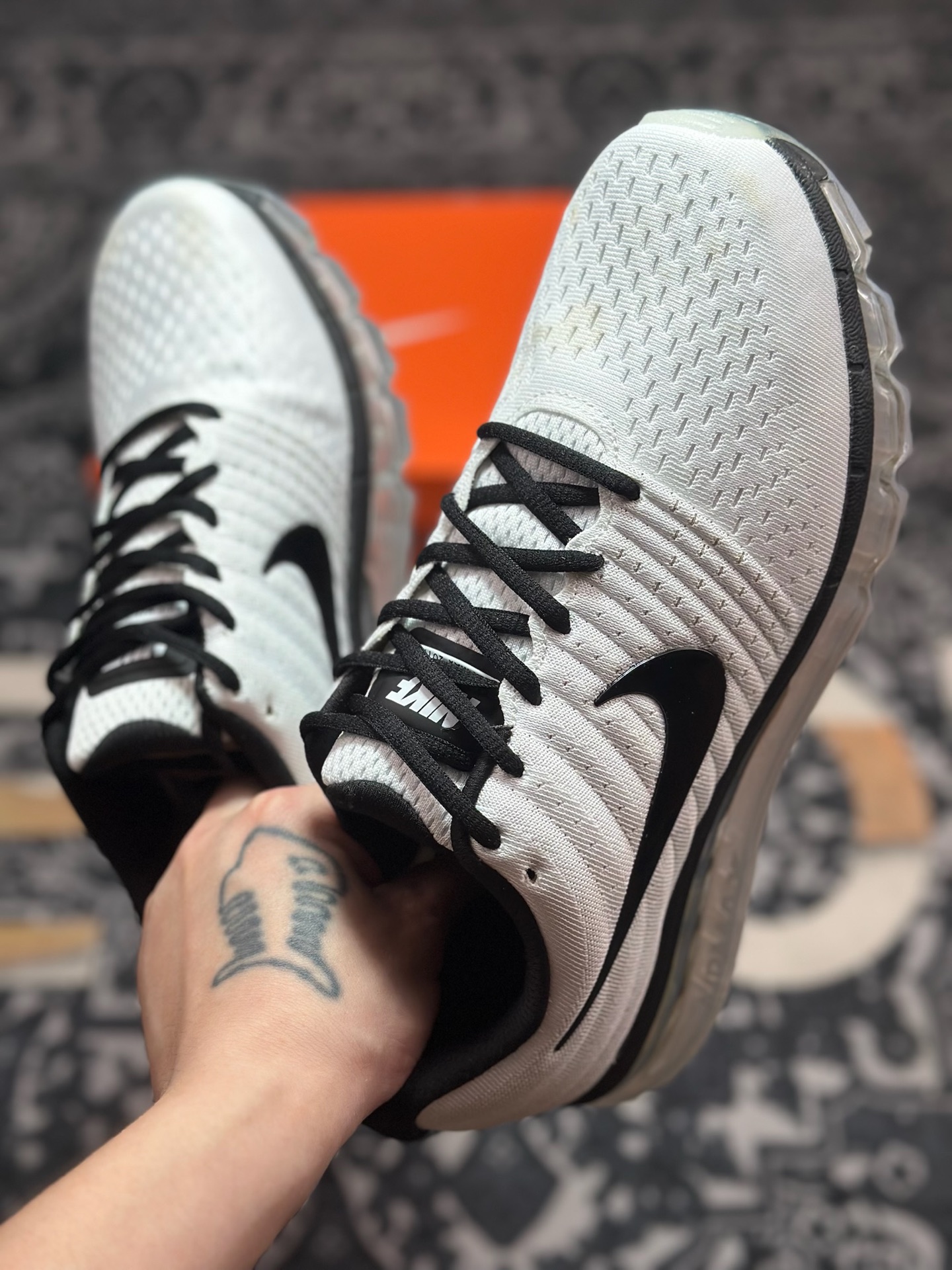 A5180 原厂级别 Nike Air Max 2017 全掌气垫鞋 849559-105-Chinese UA Cheap High Quatity Brand Clothes Bags handbags Sneakers wholesale wholesaler seller from China Factory suppliers Fashion Clothing Shoes best Quality Beautiful Price A5180 原厂级别 Nike Air Max 2017 全掌气垫鞋 849559-105