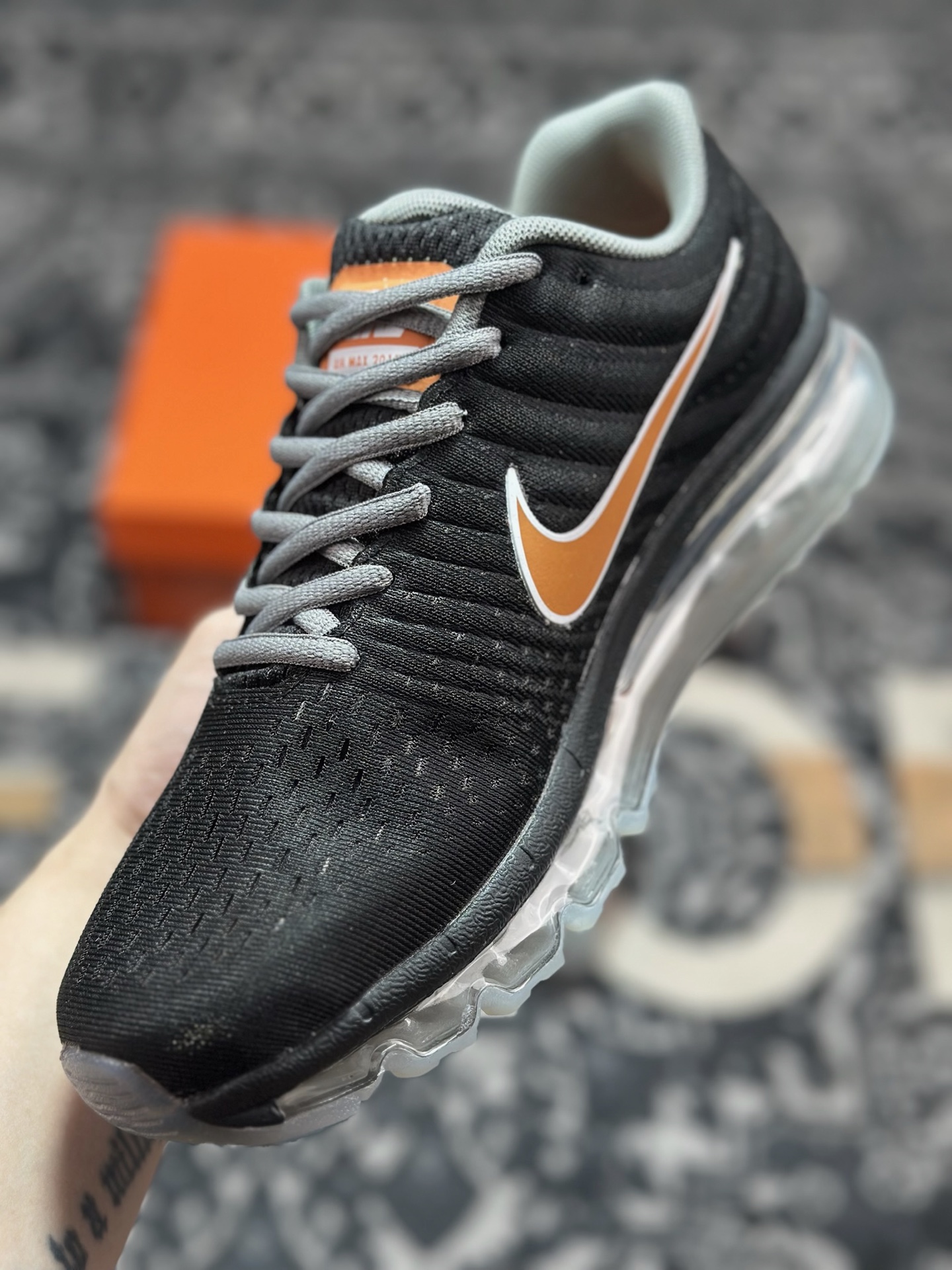 A5180 原厂级别 Nike Air Max 2017 全掌气垫鞋 849560-008-Chinese UA Cheap High Quatity Brand Clothes Bags handbags Sneakers wholesale wholesaler seller from China Factory suppliers Fashion Clothing Shoes best Quality Beautiful Price A5180 原厂级别 Nike Air Max 2017 全掌气垫鞋 849560-008