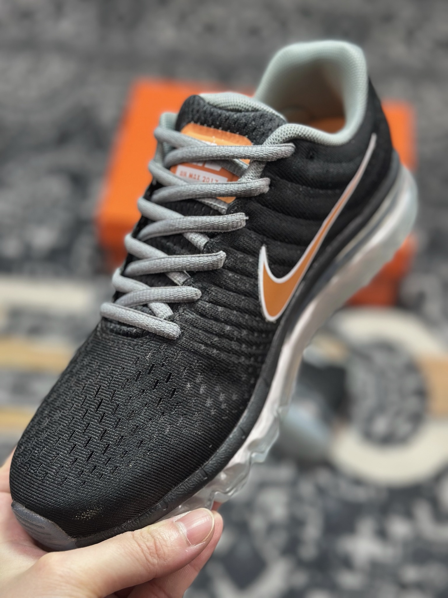 A5180 原厂级别 Nike Air Max 2017 全掌气垫鞋 849560-008-Chinese UA Cheap High Quatity Brand Clothes Bags handbags Sneakers wholesale wholesaler seller from China Factory suppliers Fashion Clothing Shoes best Quality Beautiful Price A5180 原厂级别 Nike Air Max 2017 全掌气垫鞋 849560-008