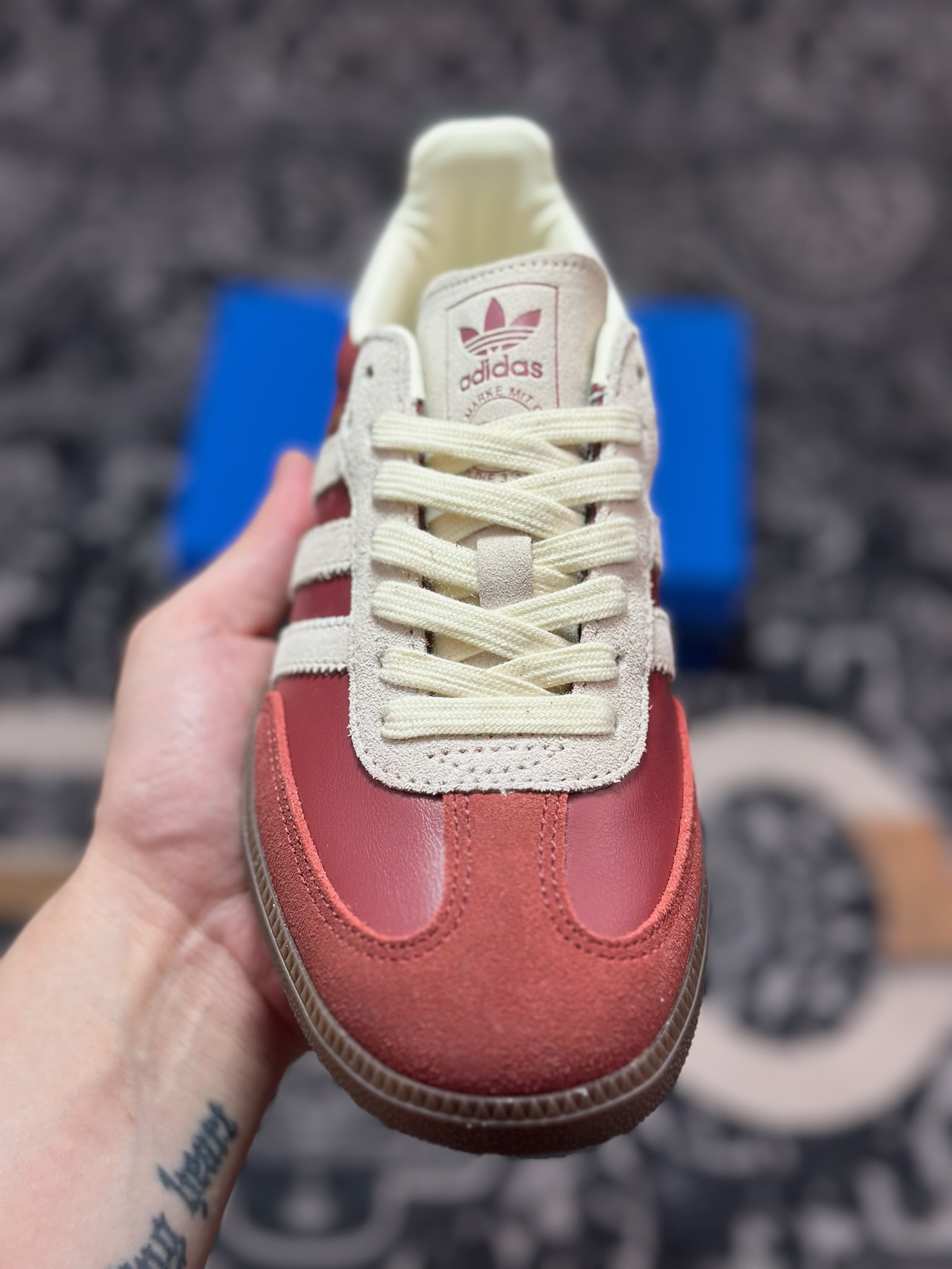 A410 AD Originals Samba OG 红白色 桑巴训练鞋 JI3216-Chinese UA Cheap High Quatity Brand Clothes Bags handbags Sneakers wholesale wholesaler seller from China Factory suppliers Fashion Clothing Shoes best Quality Beautiful Price A410 AD Originals Samba OG 红白色 桑巴训练鞋 JI3216