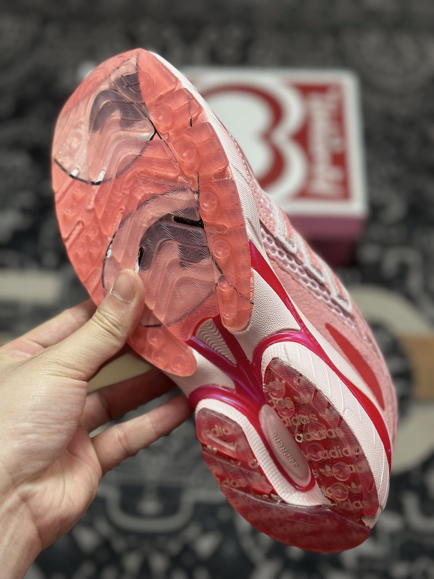 B320 Unheardof x AD Originals Adistar Cushion 粉红 复古前卫科技休闲运动老爹鞋 JS2974-Chinese UA Cheap High Quatity Brand Clothes Bags handbags Sneakers wholesale wholesaler seller from China Factory suppliers Fashion Clothing Shoes best Quality Beautiful Price B320 Unheardof x AD Originals Adistar Cushion 粉红 复古前卫科技休闲运动老爹鞋 JS2974