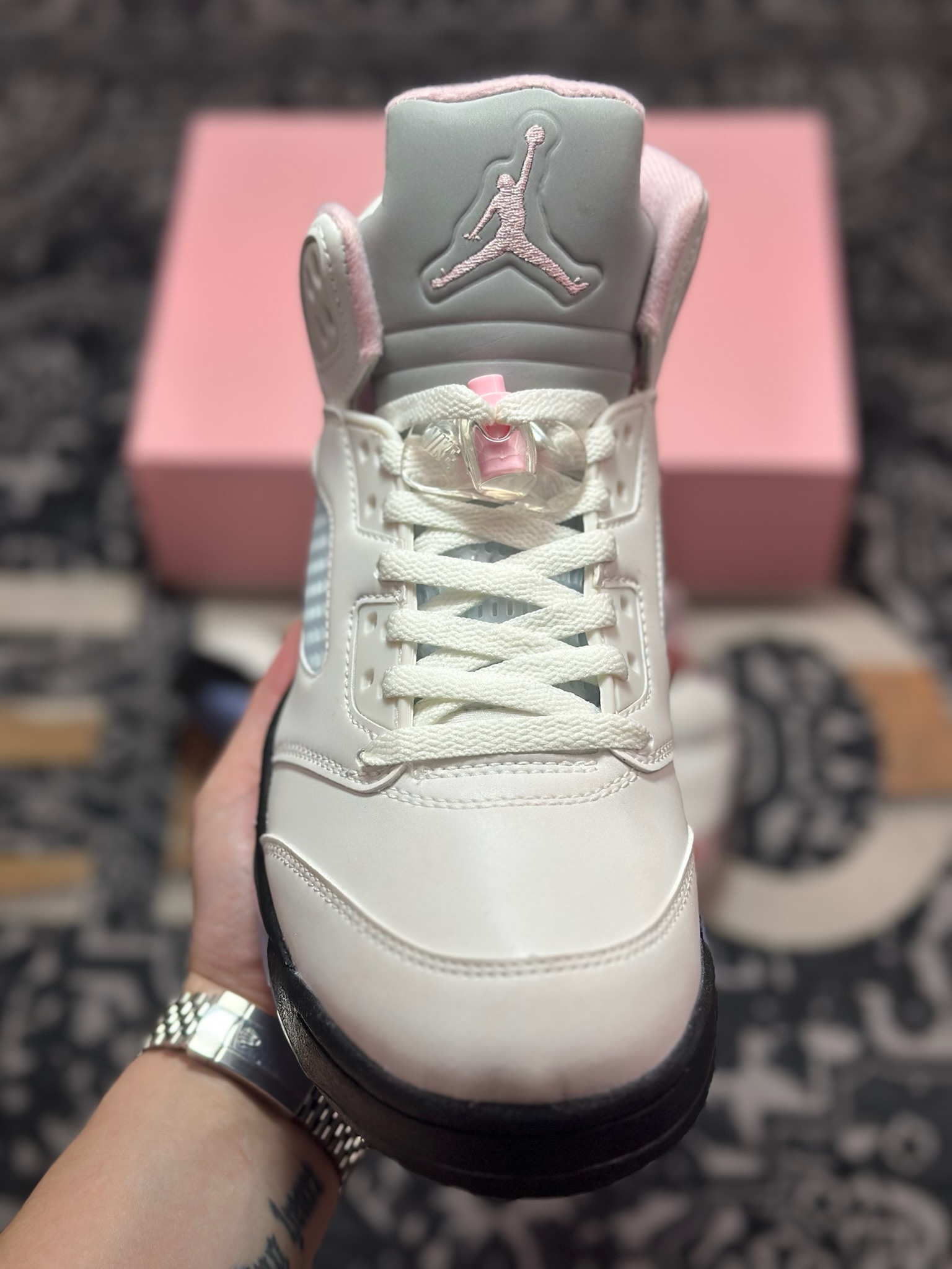 Jordan Air Jordan 5 ” Medium Soft Pink ” AJ5乔5 文化篮球鞋 HQ7978-102
